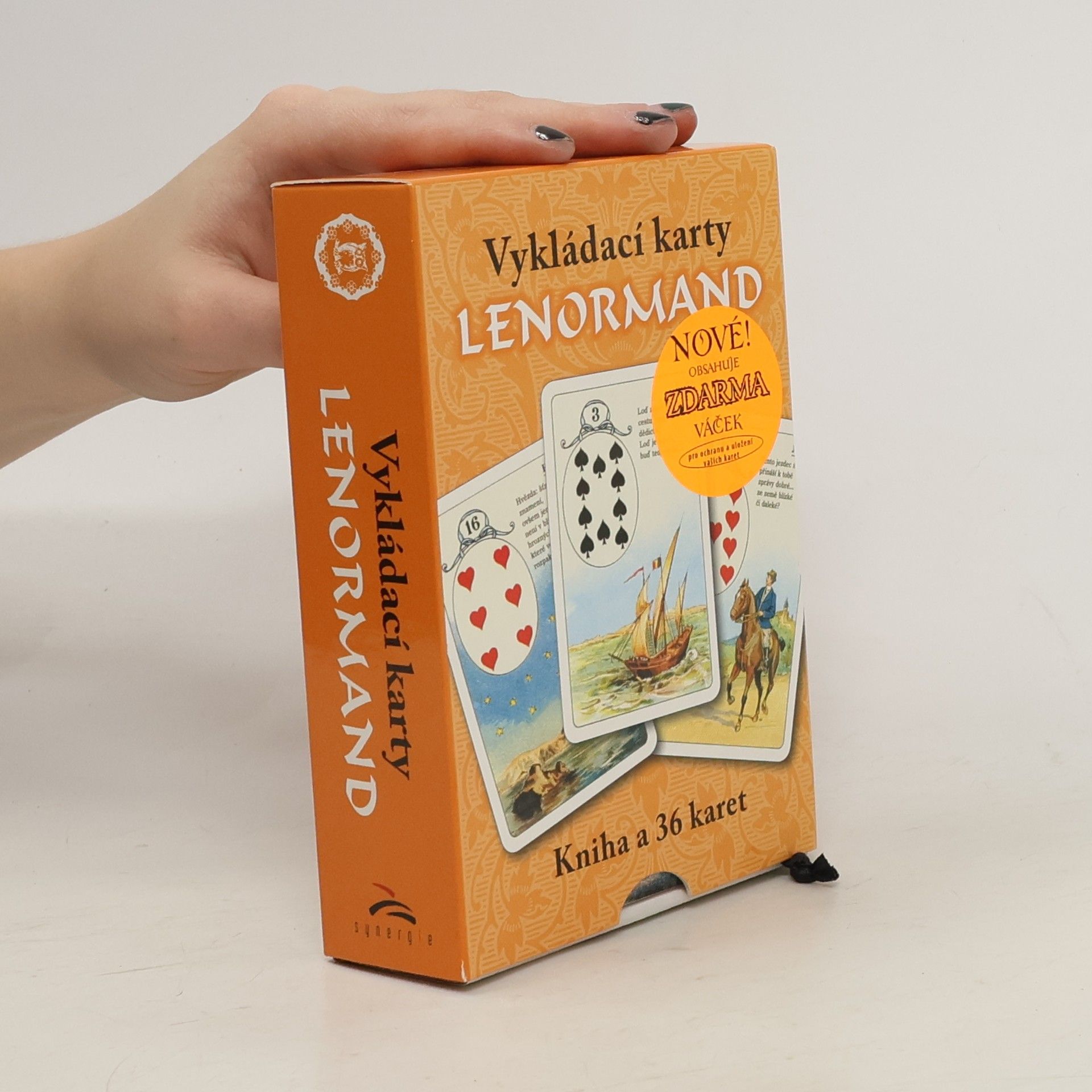 Erna Droesbeke von Enge Lenormand vykládací karty (kniha + 36 karet)
