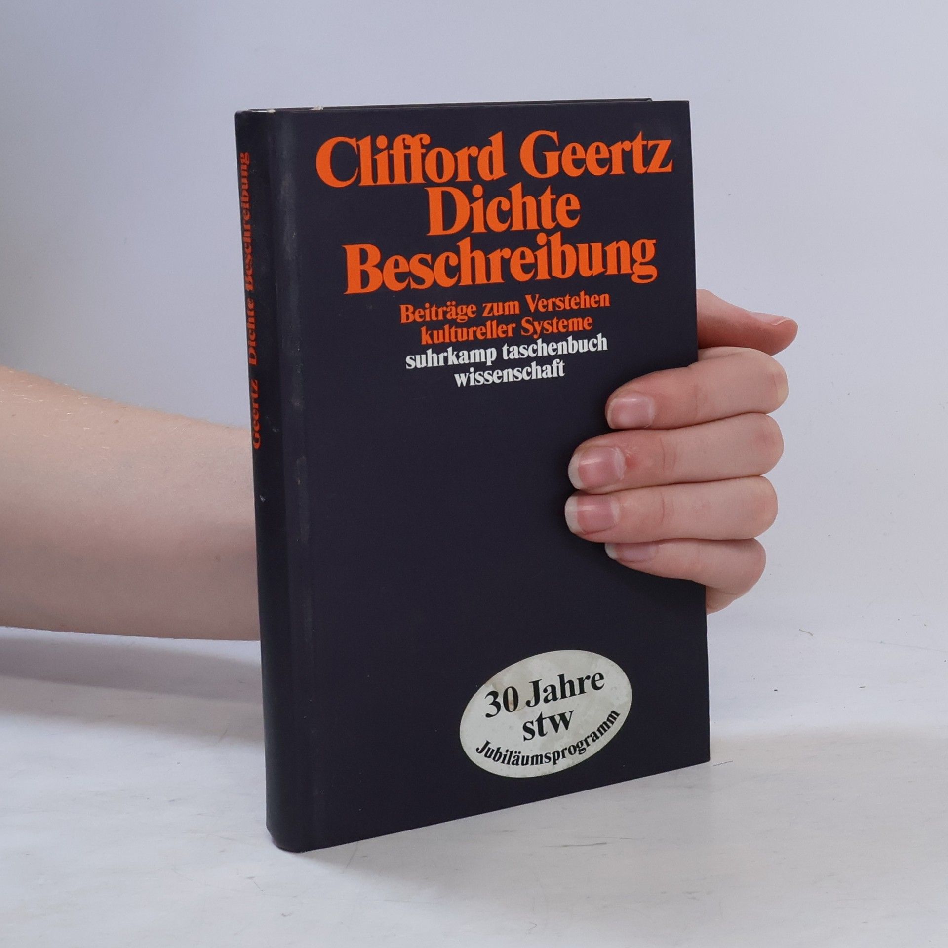 Clifford Geertz Dichte Beschreibung