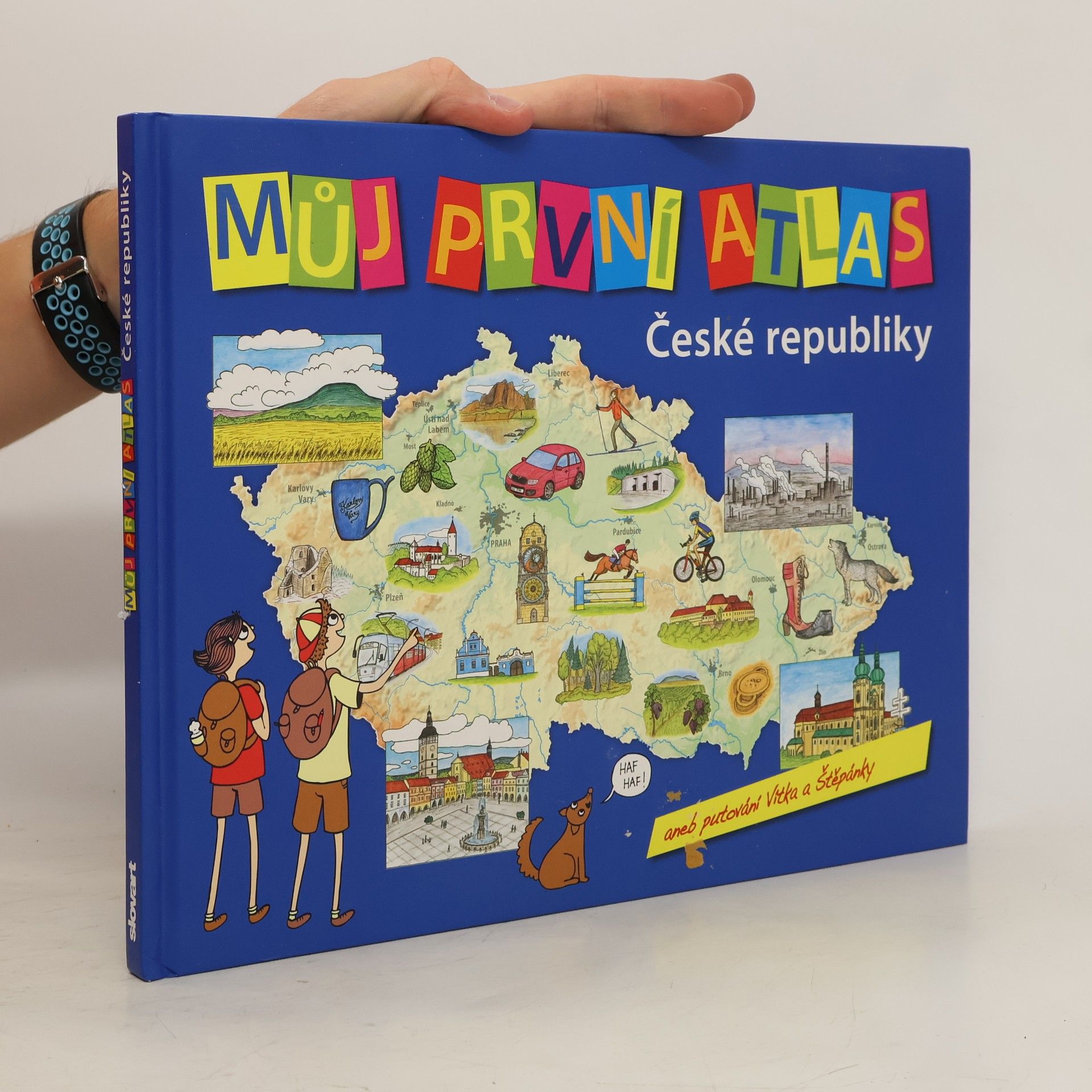 Vít Štěpánek Můj první atlas České republiky aneb Putování Vítka a Štěpánky