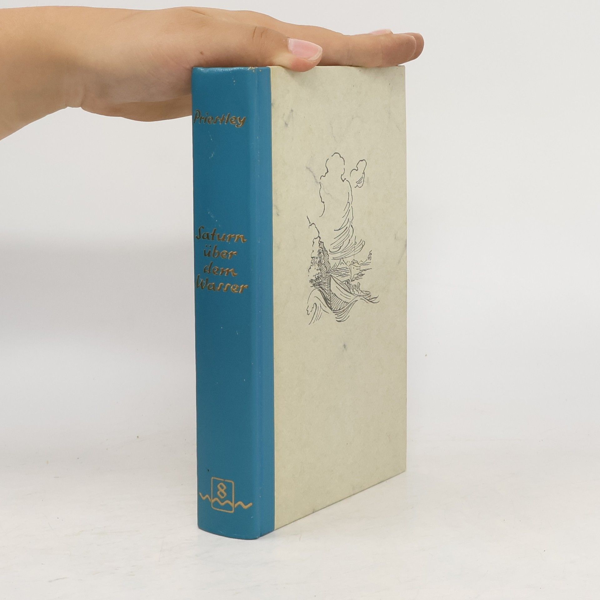 John Boynton Priestley Saturn über dem Wasser