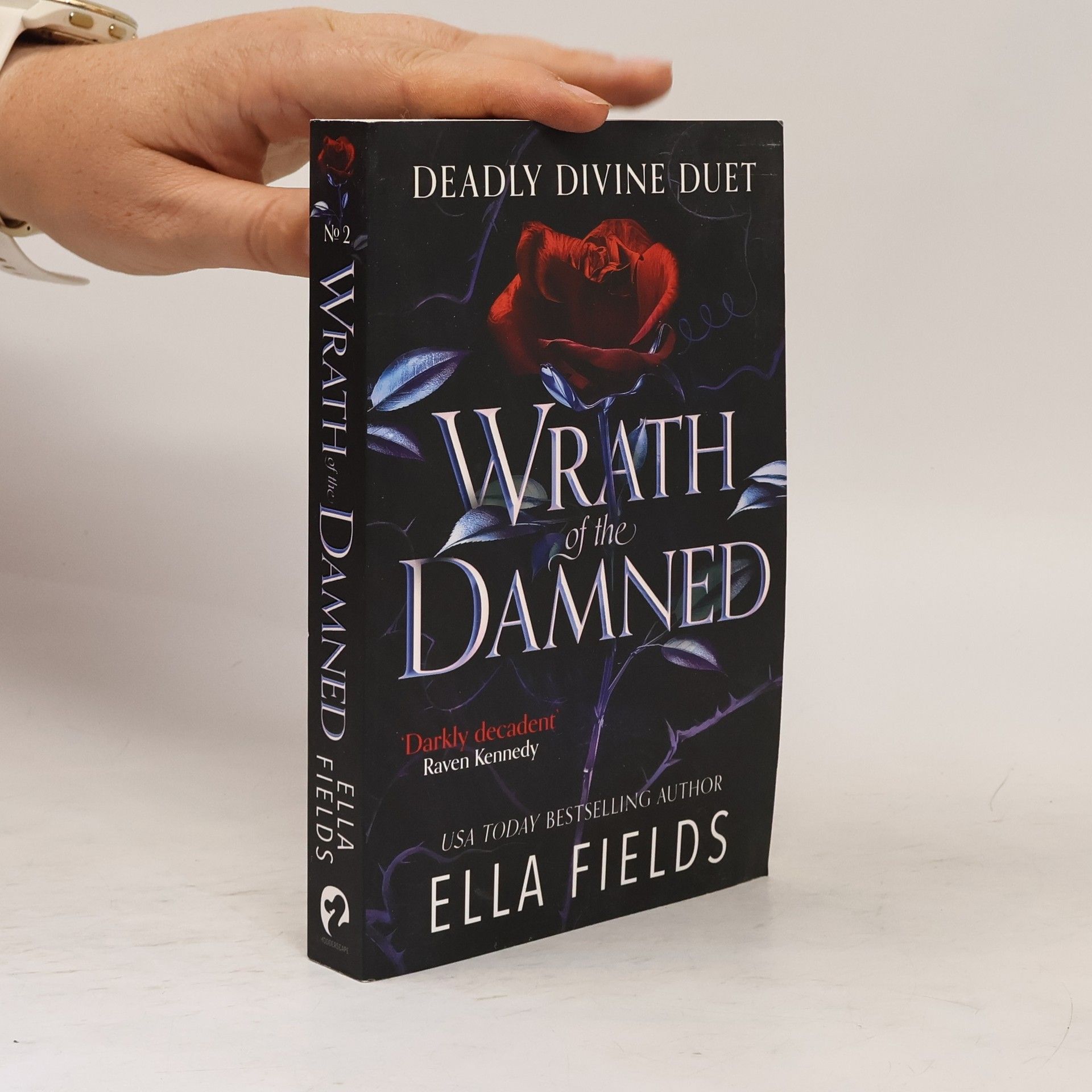 Ella Fields Wrath of the Damned: The highly anticipated sequel to Nectar of the Wicked! A HOT enemies-to-lovers and marriage of convenience dark fantasy romance!