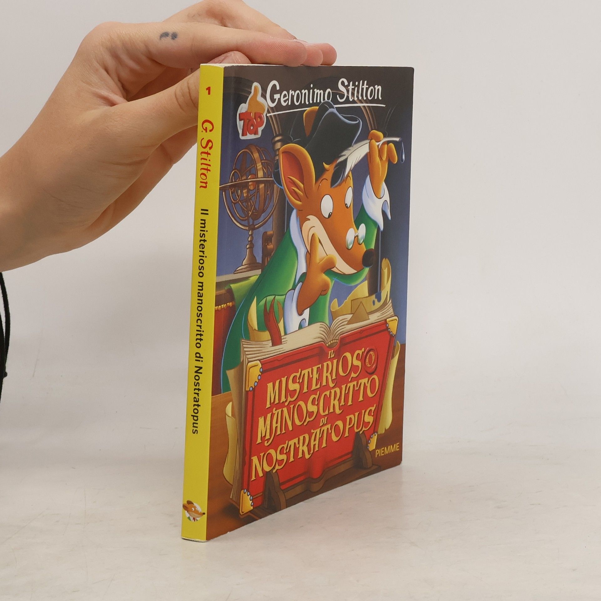 Elisabetta Dami Geronimo Stilton - 1: Il misterioso manoscritto di Nostratopus
