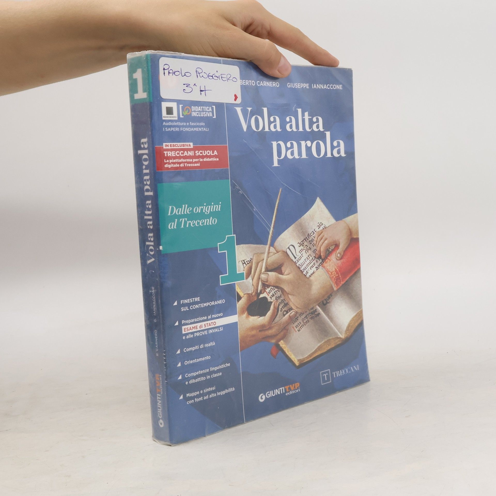 Roberto Carnero Vola alta parola 1