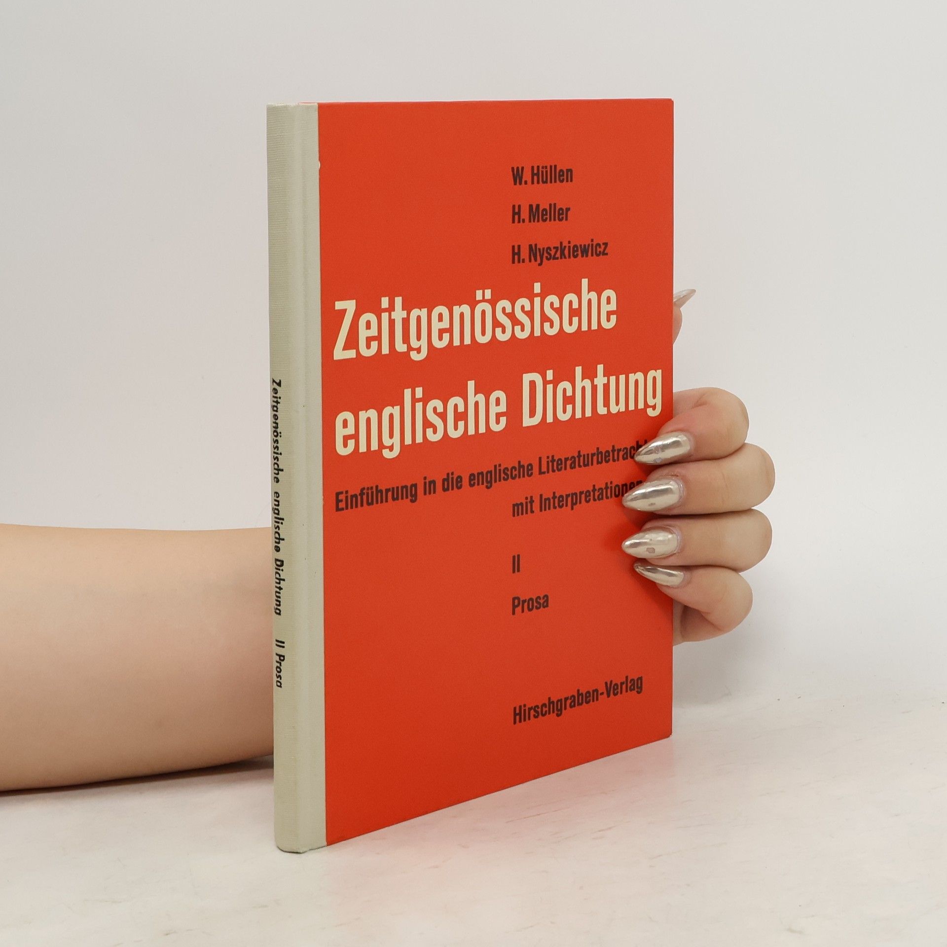 Autores varios Zeitgenössische amerikanische Dichtung. II Prosa