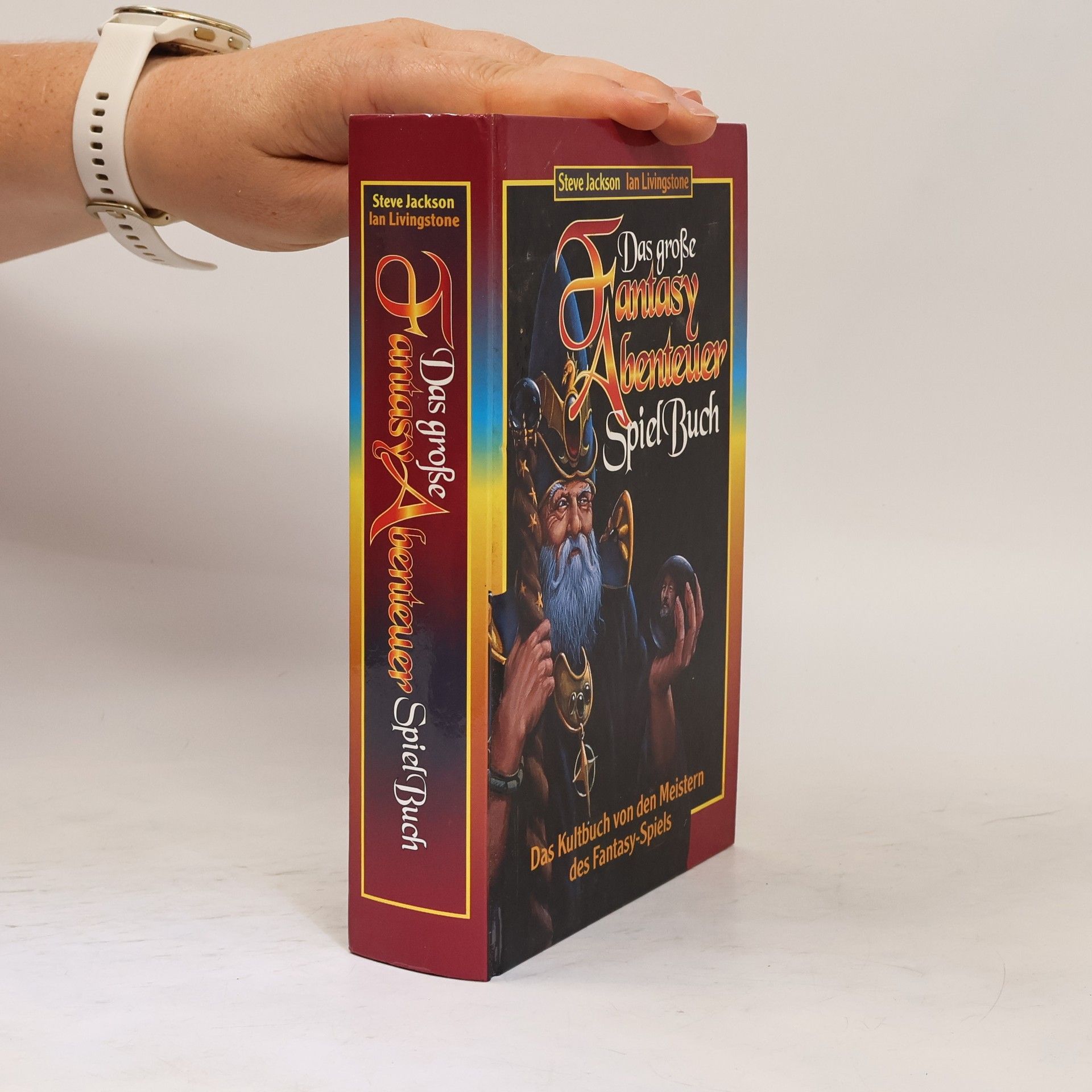 Steve Jackson Das große Fantasy Abenteuer Spiel Buch