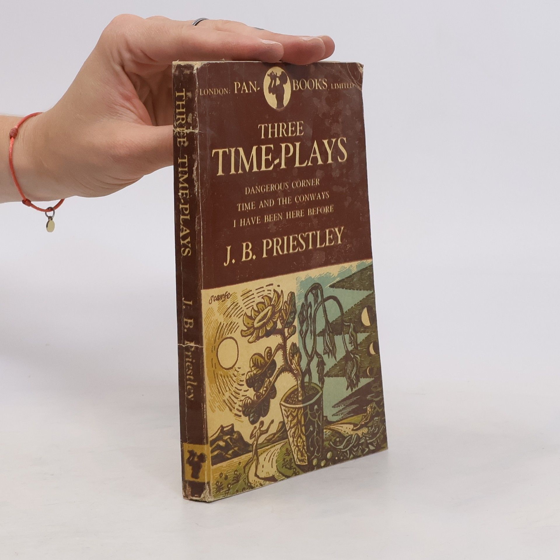 J B (John Boynton) Priestley Three Time-plays