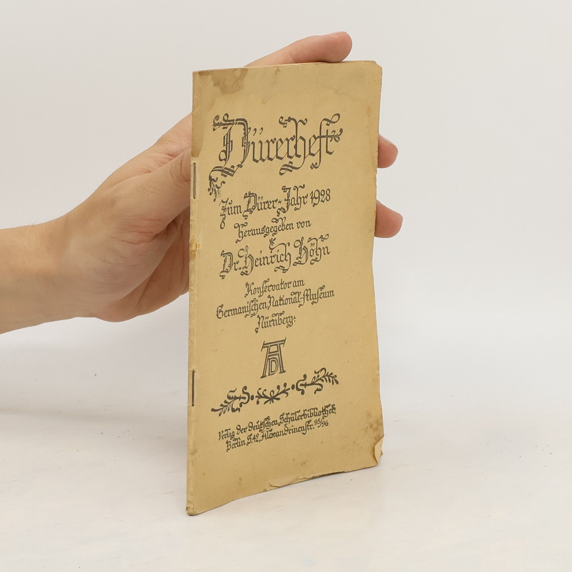 Dürerheft Zum Dürer-Jahr 1928