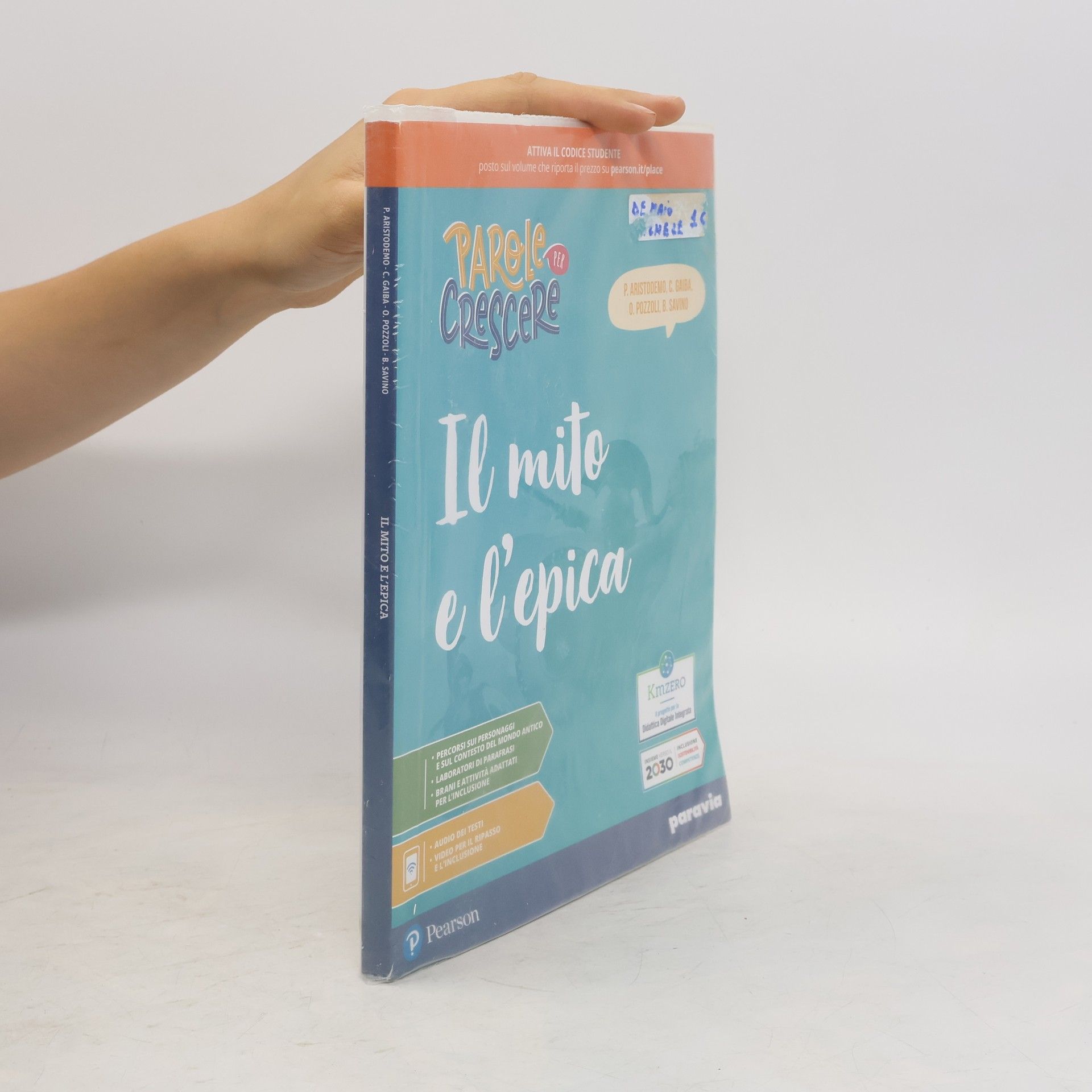 AA.VV. Parole per crescere. Il mito e l'epica