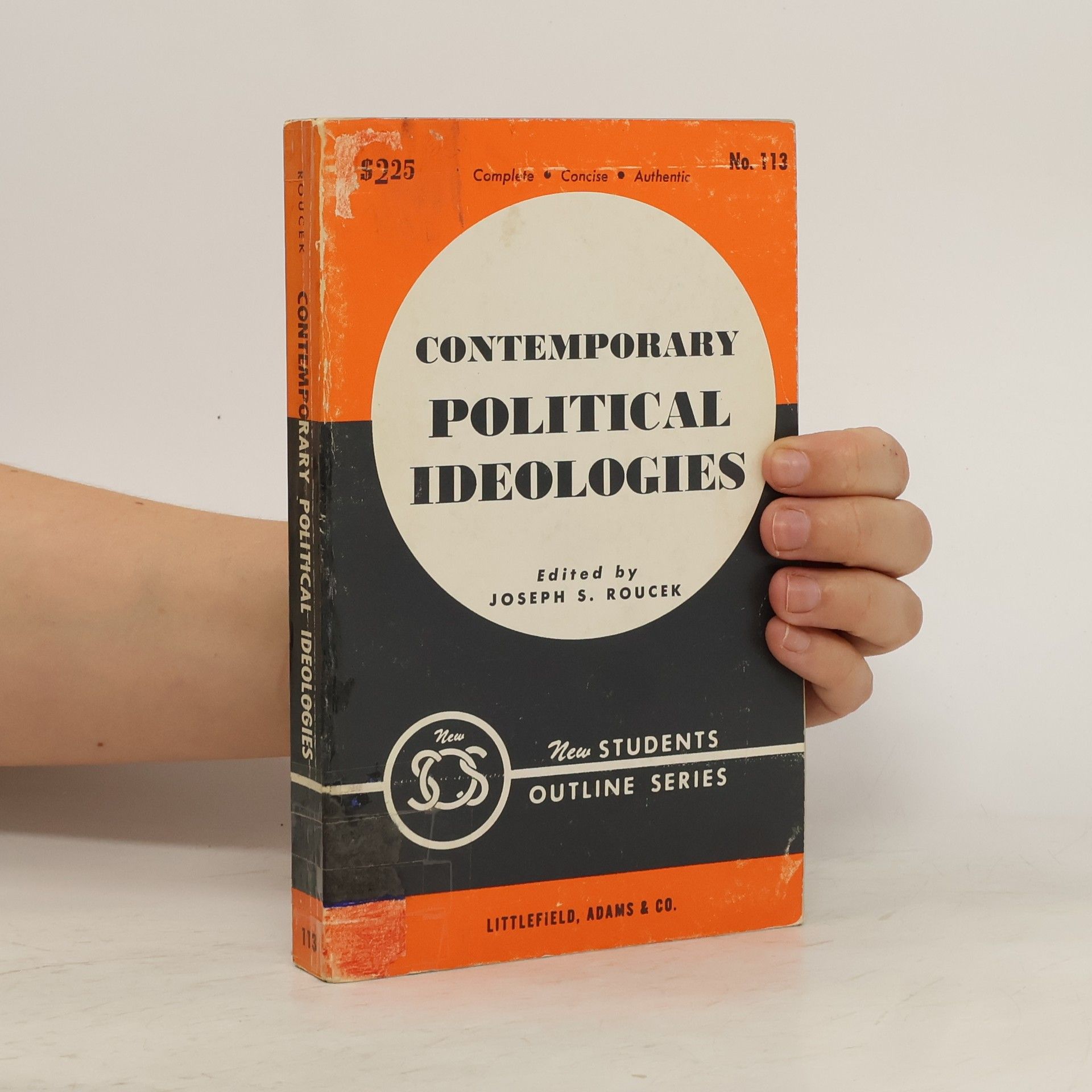 Joseph S. Roucek Contemporary Political Ideologies