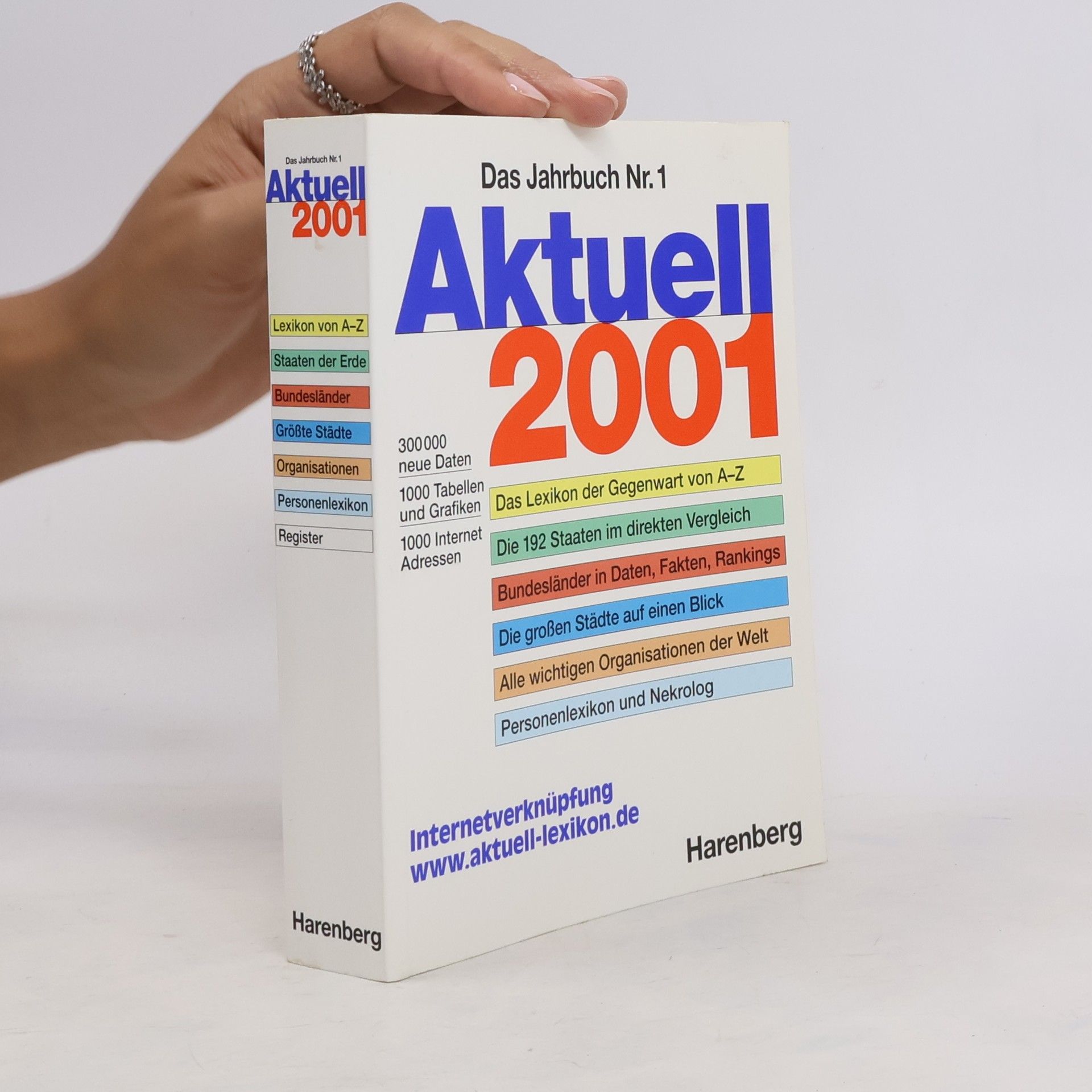 Bodo Harenberg Aktuell 2001. Harenberg Lexikon der Gegenwart