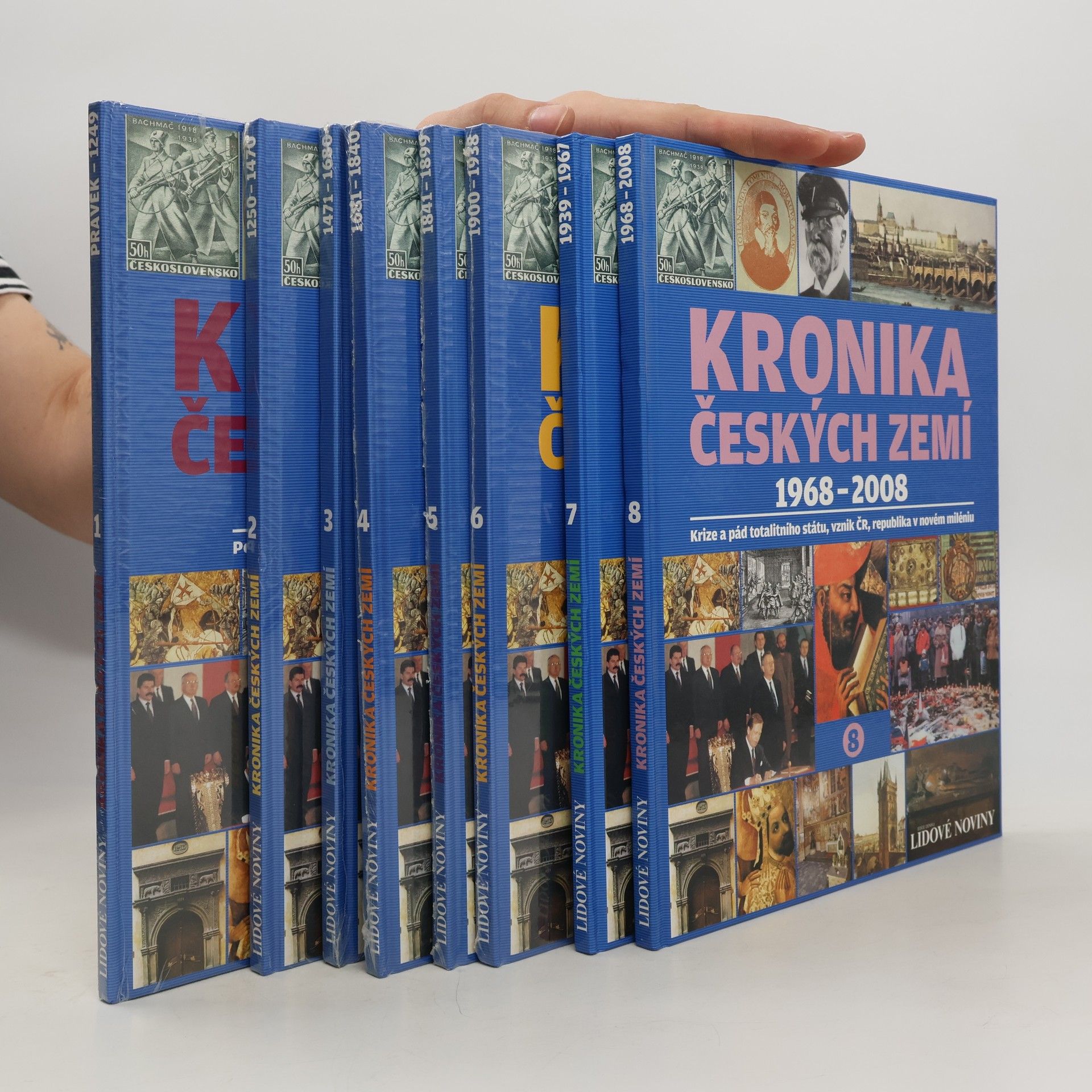 Autores varios Kronika českých zemí 1.-8. díl