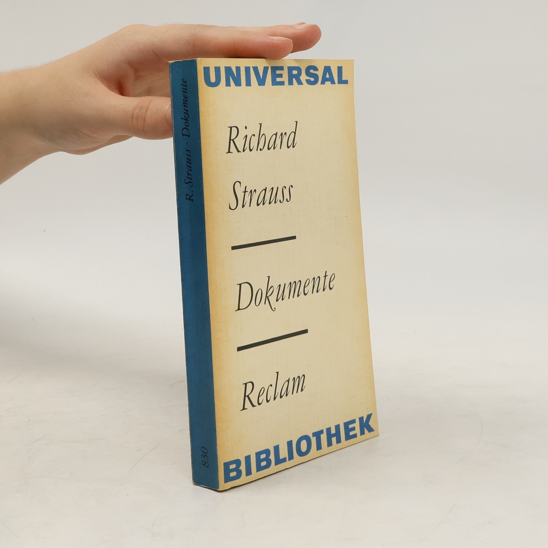 Collectif d'auteurs Richard Strauss Dokumente