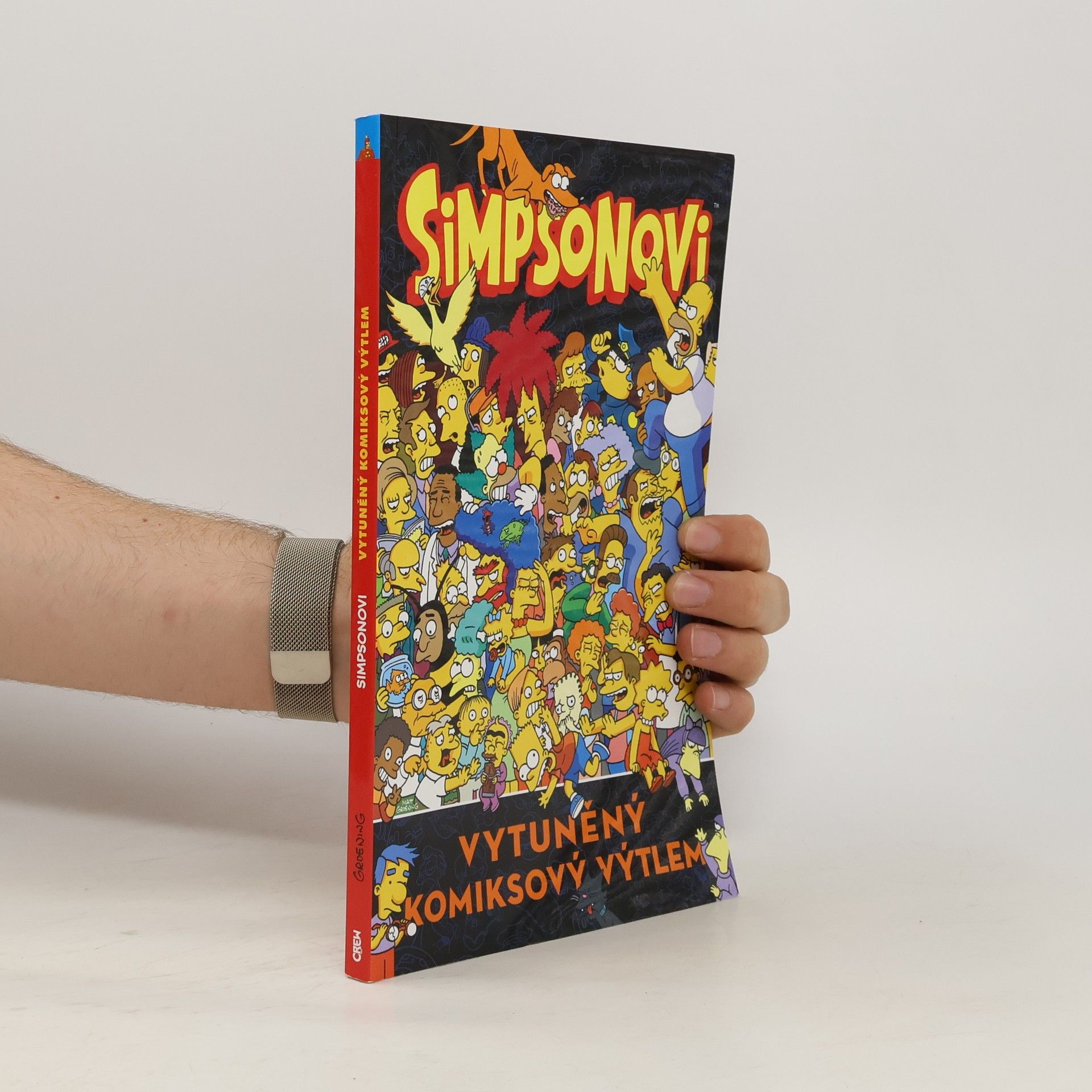 Matt Groening Simpsonovi. Vytuněný komiksový výtlem