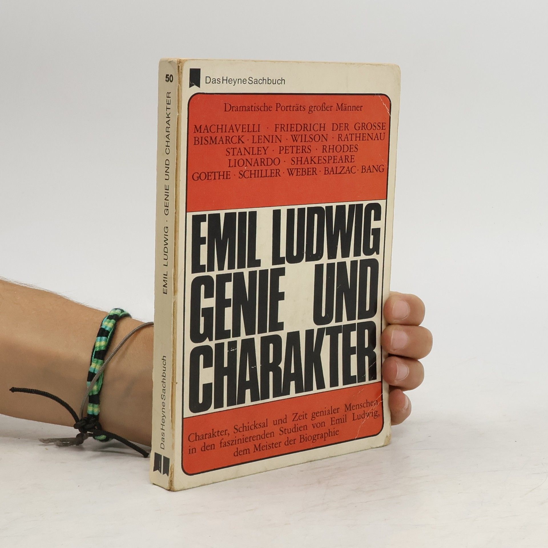 Emil Ludwig Genie und Charakter