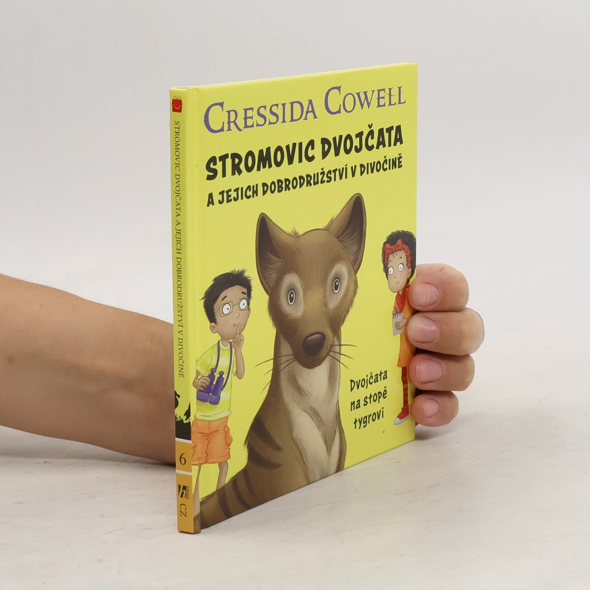 Cressida Cowell Stromovic dvojčata a jejich dobrodružství v divočině. Dvojčata na stopě tygrovi
