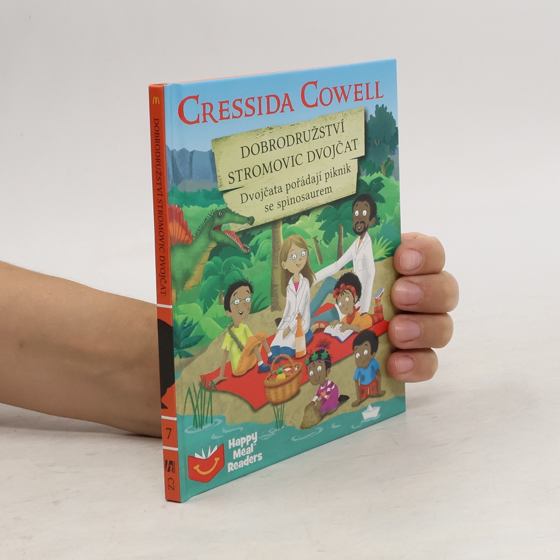 Cressida Cowell Dobrodružství Stromovic dvojčat : Dvojčata pořádají piknik se spinosaurem
