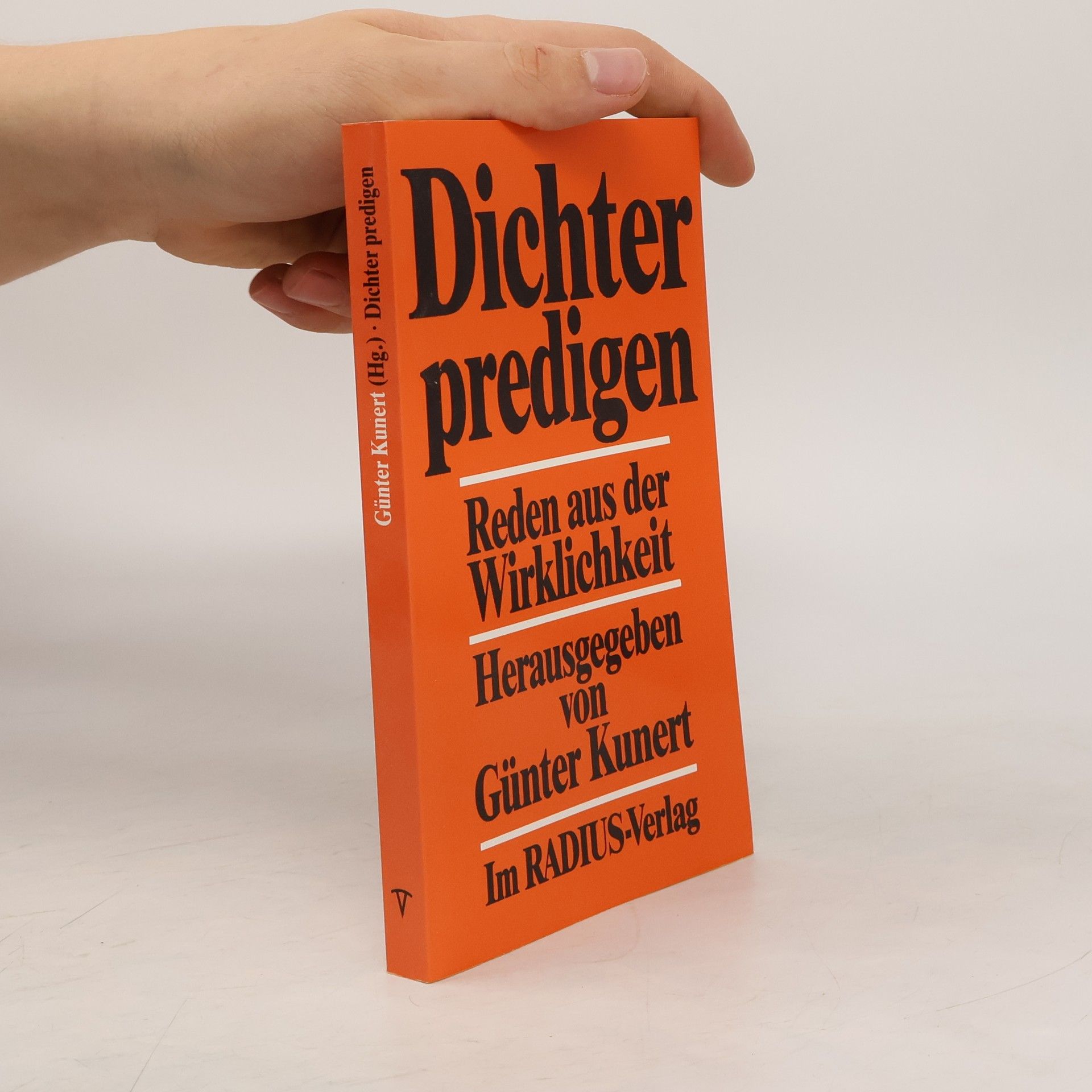 Günter Kunert Dichter predigen