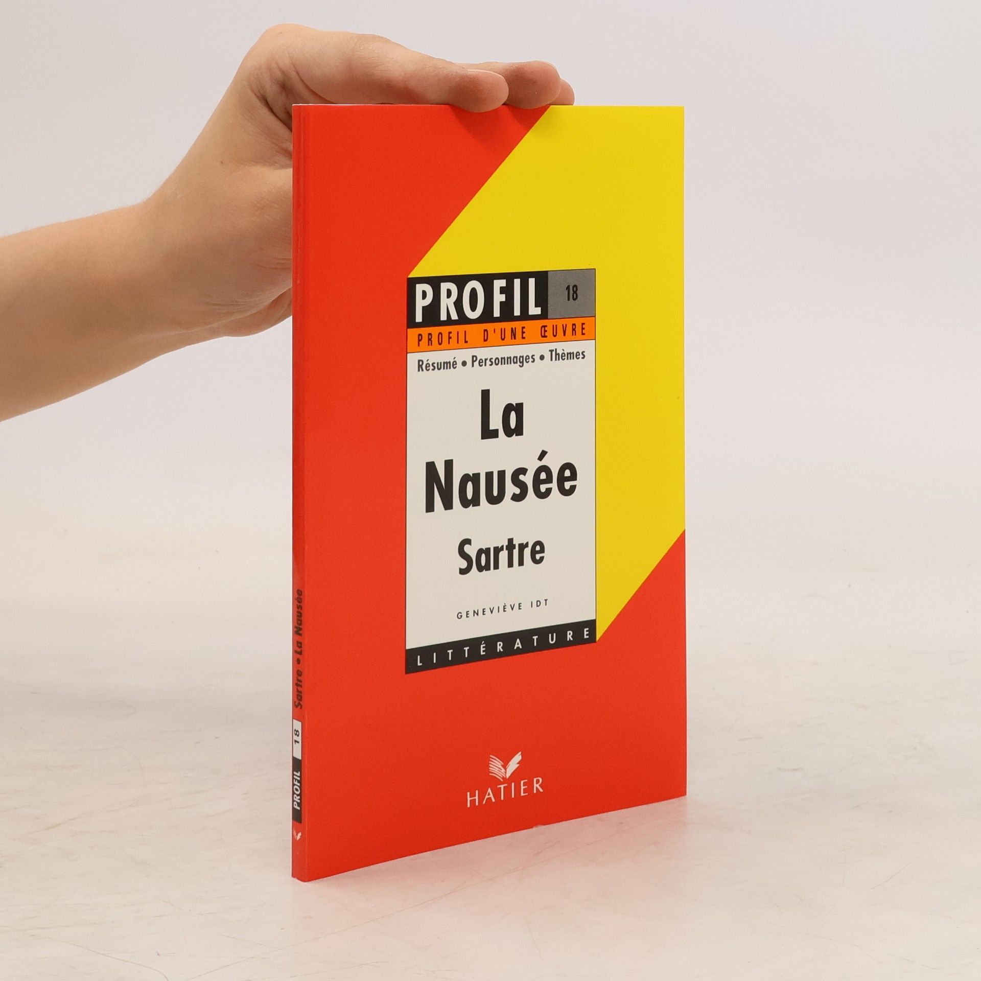 Geneviève Idt La nausée. Sartre