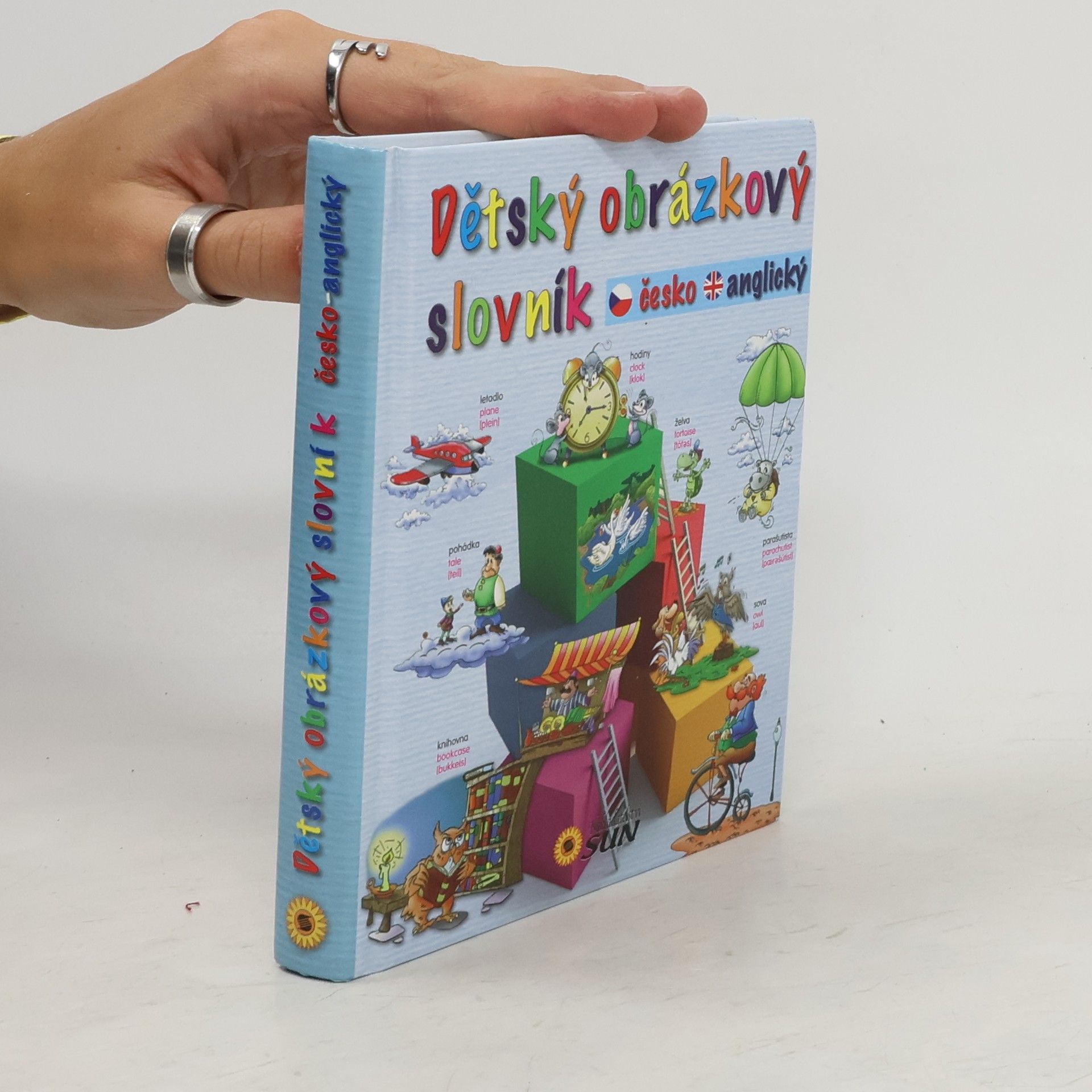 Dětský obrázkový slovník : slovník česko-anglický