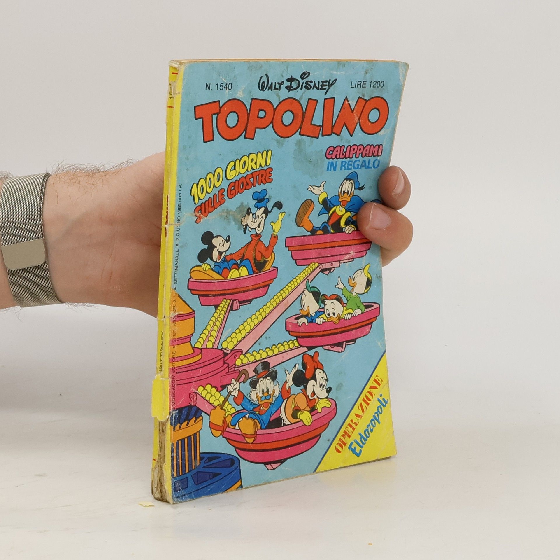 Collectif d'auteurs Topolino 1540
