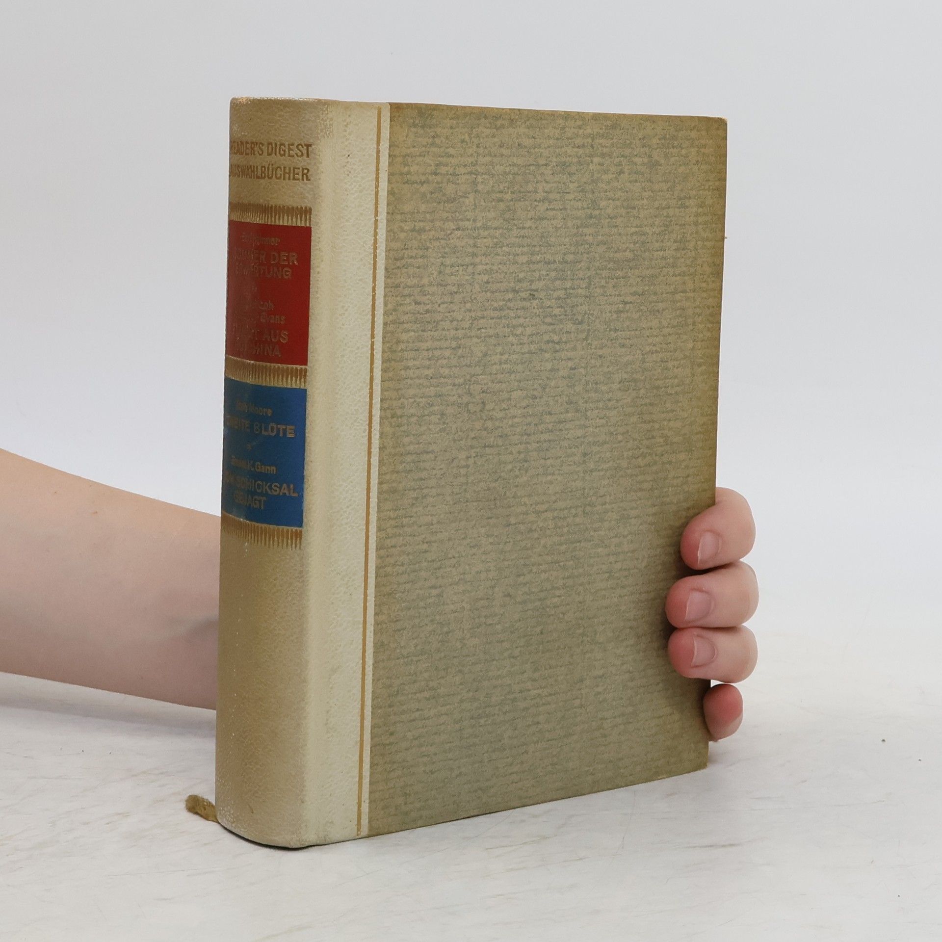 Earl Hamner Reader's Digest Auswahlbücher. Sommer der Erwartung. Flucht aus Rotchina. Zweite Blüte. Vom Schicksal Gejagt.