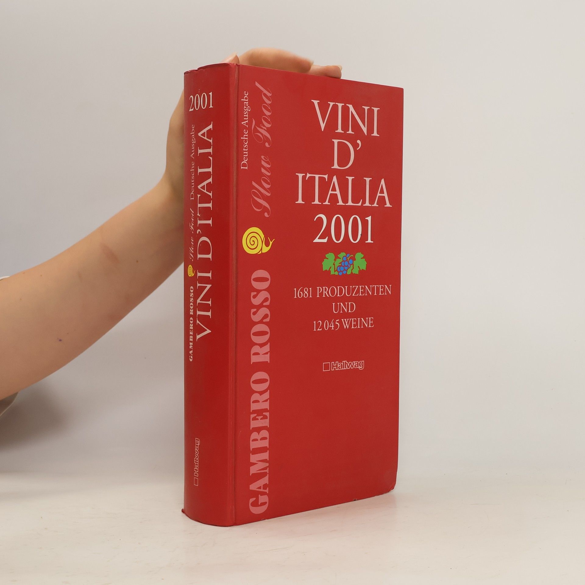 Daniele Cernilli Vini d' Italia 2001.