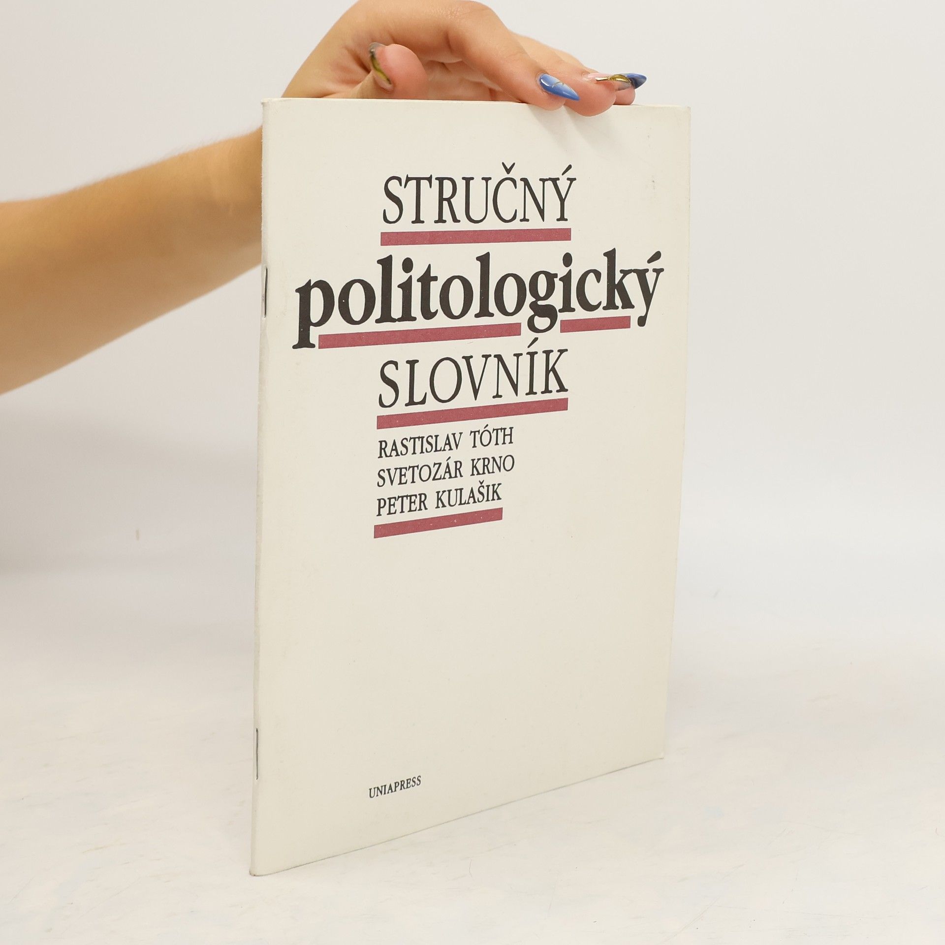 Rastislav Tóth Stručný politologický slovník