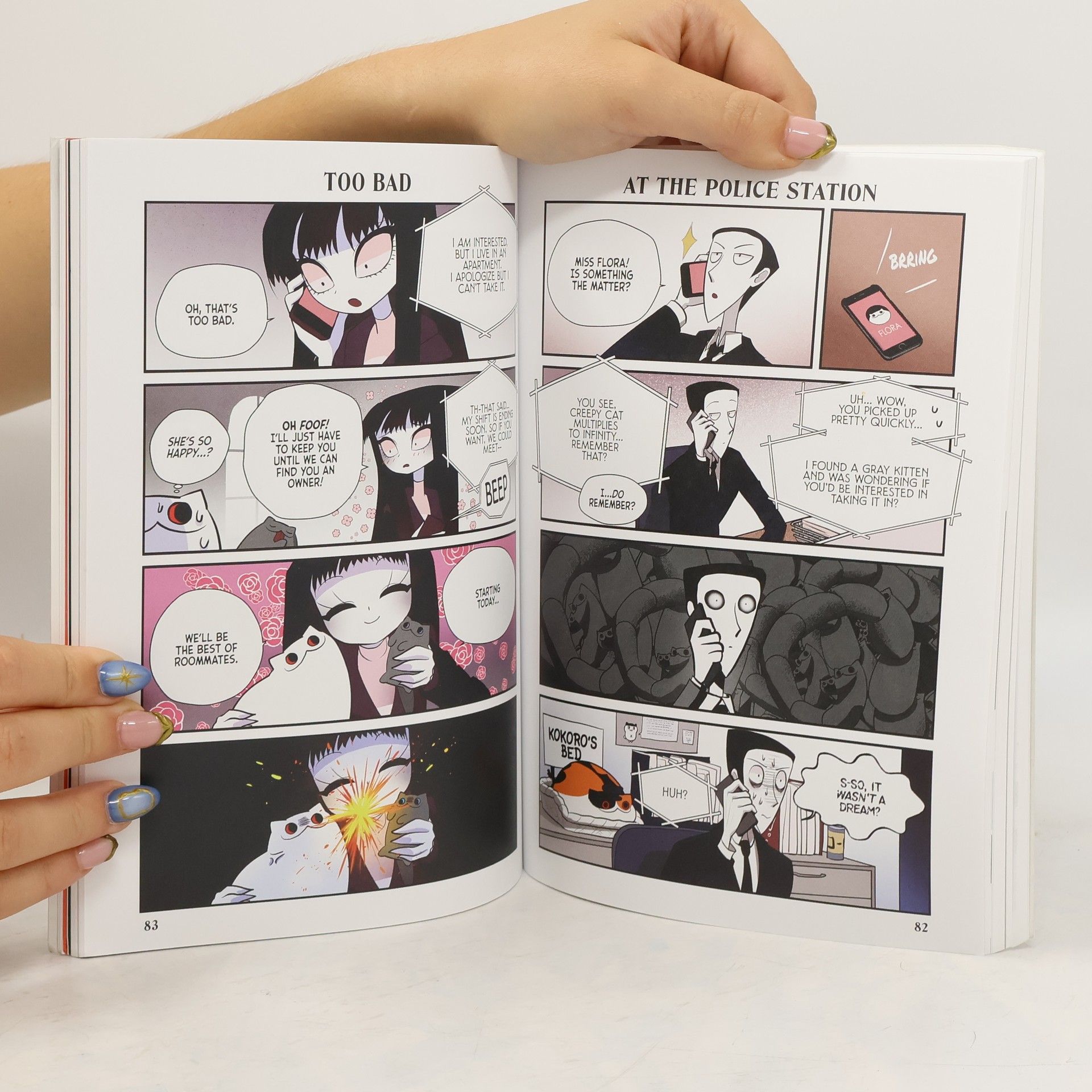 Cotton Valent Creepy Cat 1