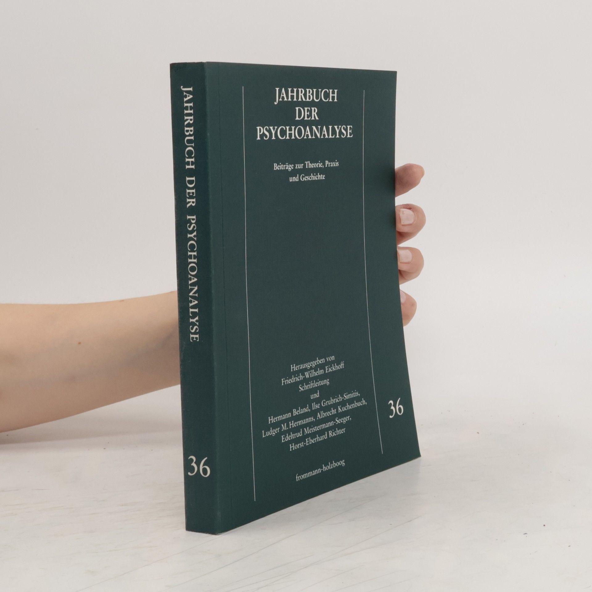 AA.VV. Jahrbuch der Psychoanalyse 36