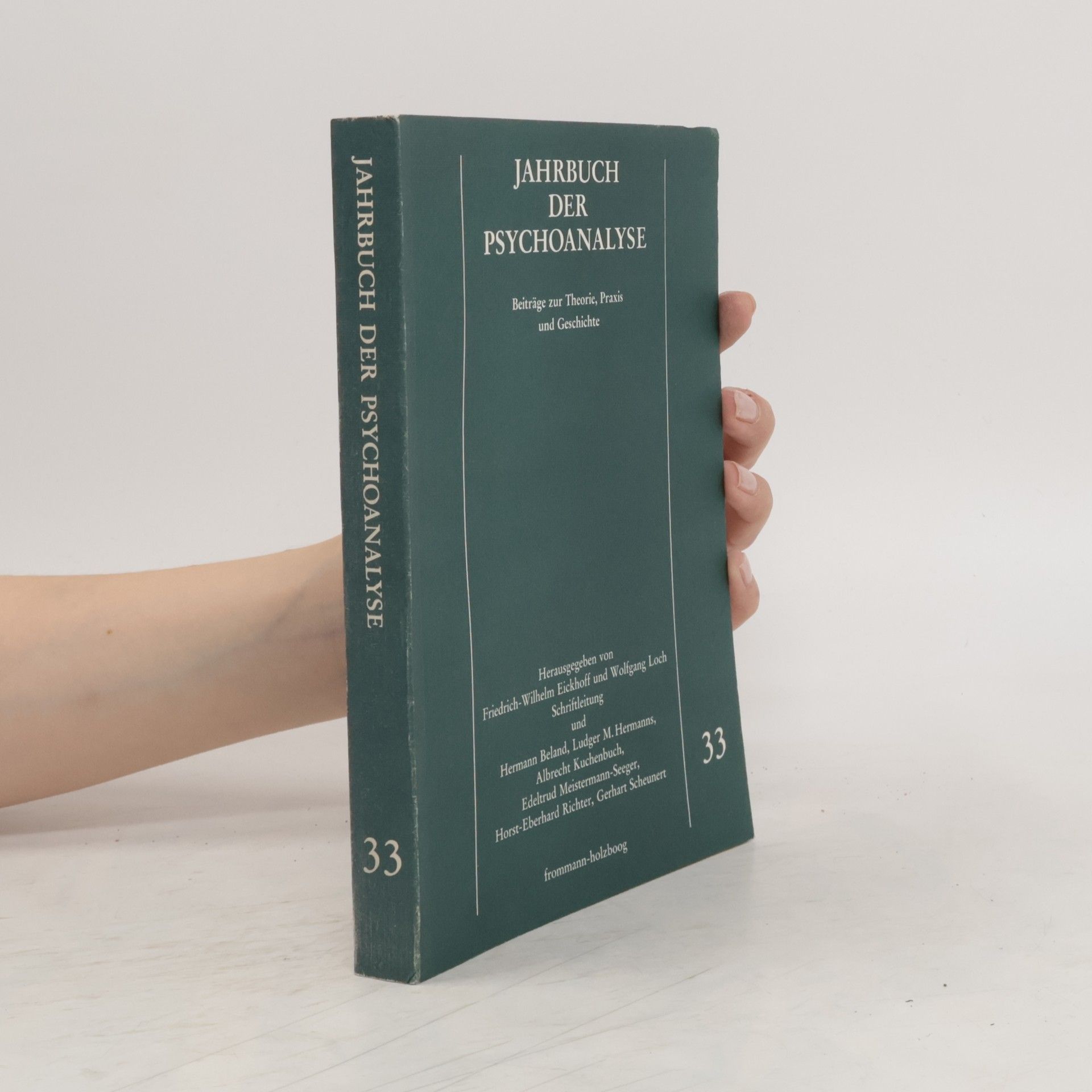 Kolektiv autorů Jahrbuch der Psychoanalyse 33