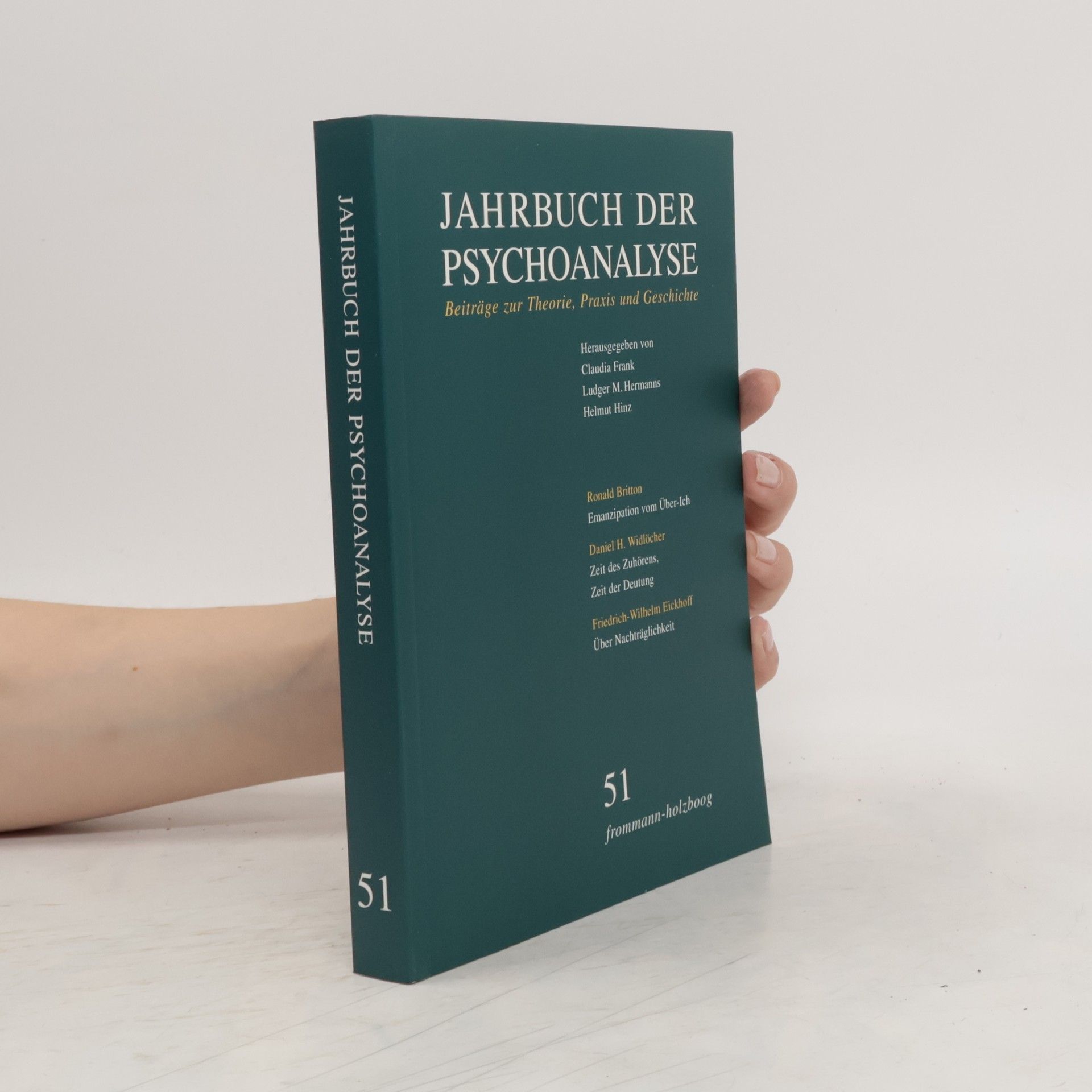 Kolektiv autorů Jahrbuch der Psychoanalyse 51