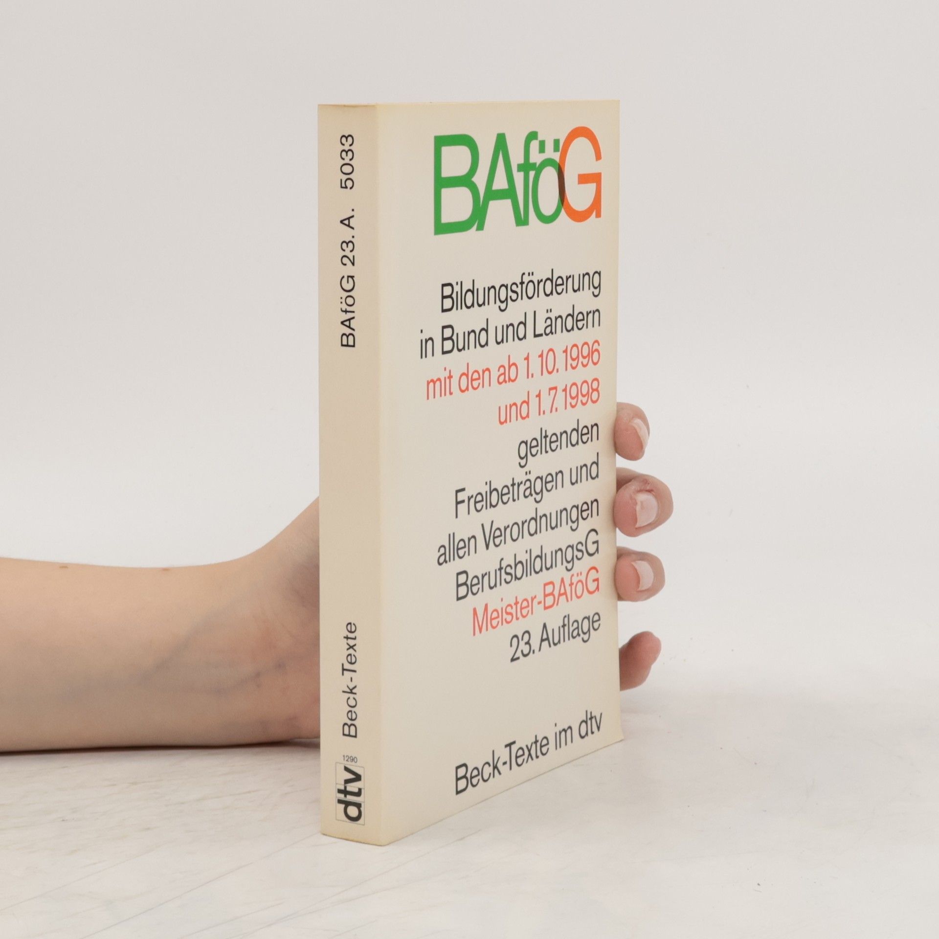 Alfred Söllner BAföG, Bildungsförderung