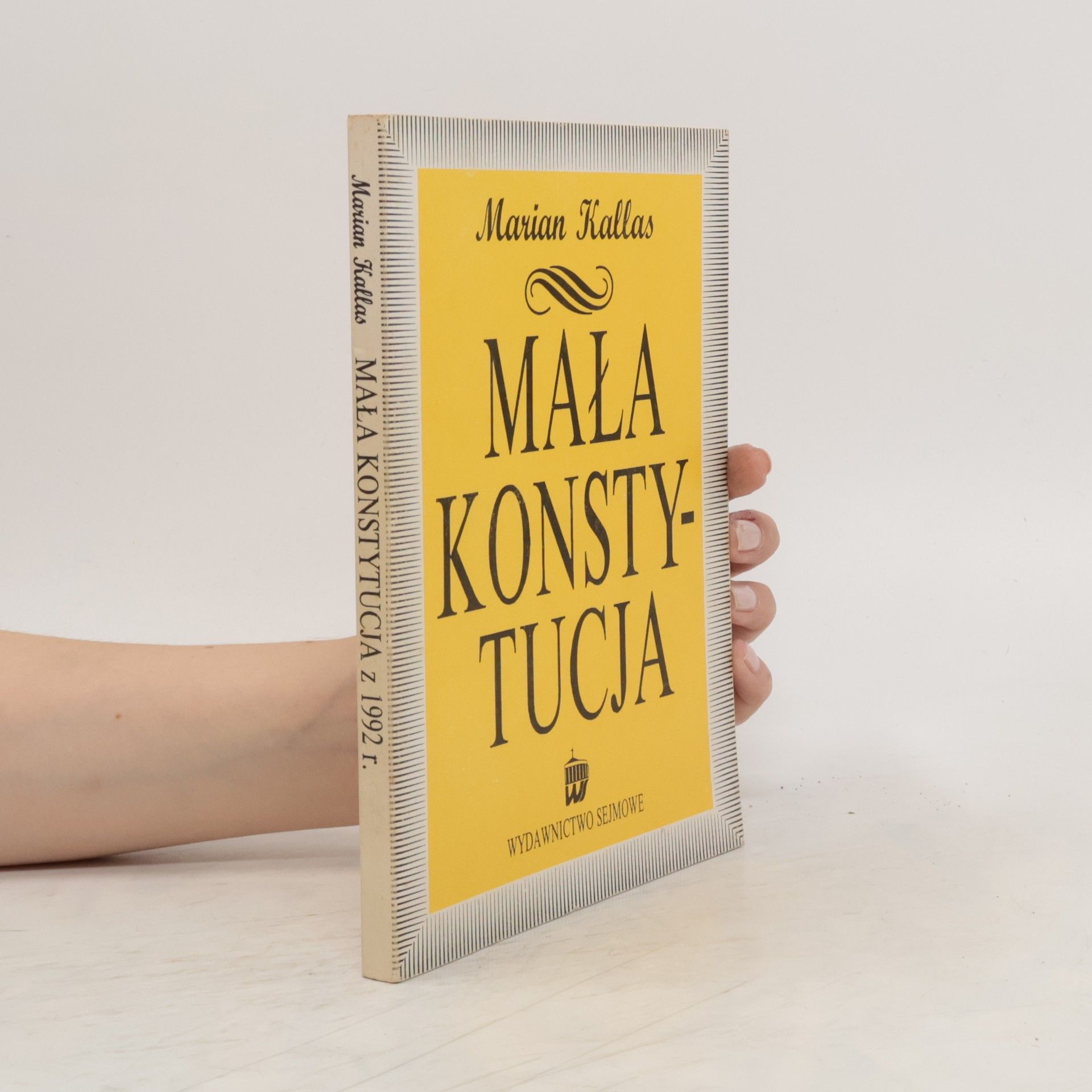 Marian Kallas Mała konstytucja z 1992 r.