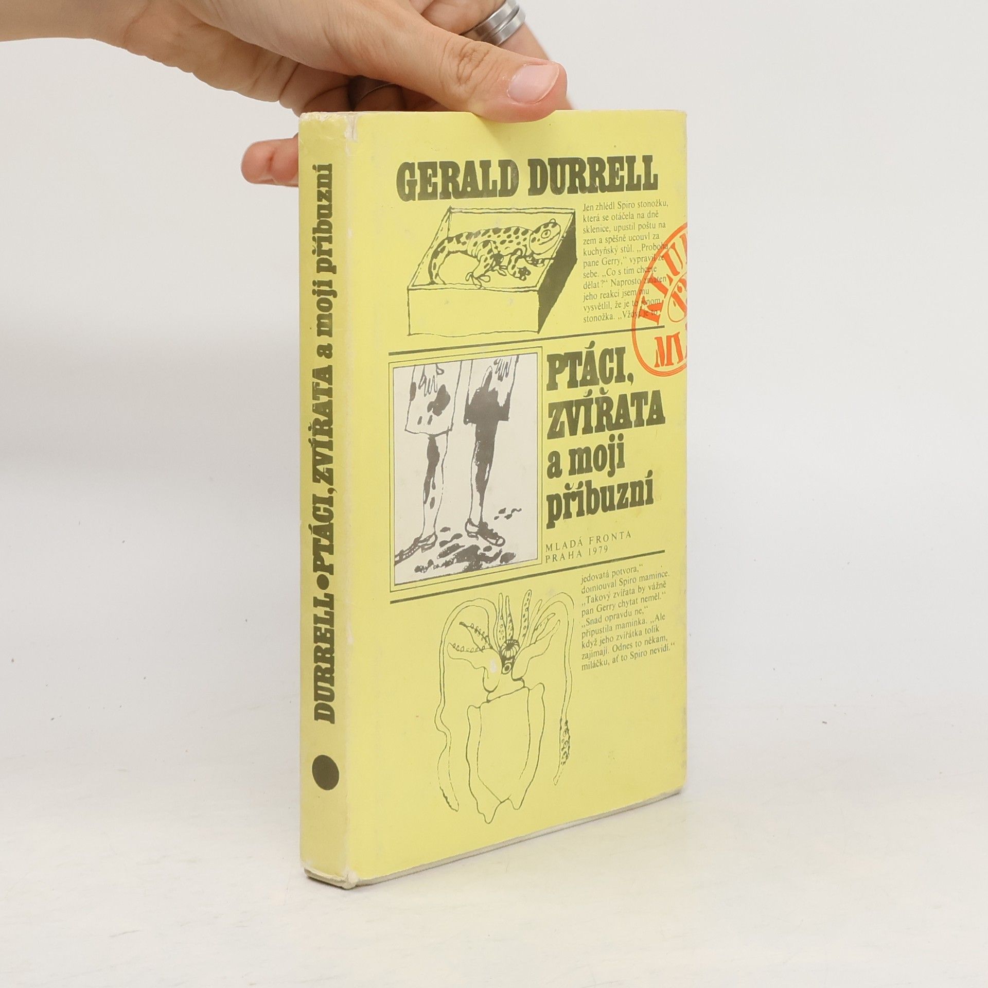 Gerald Malcolm Durrell Ptáci, zvířata a moji příbuzní