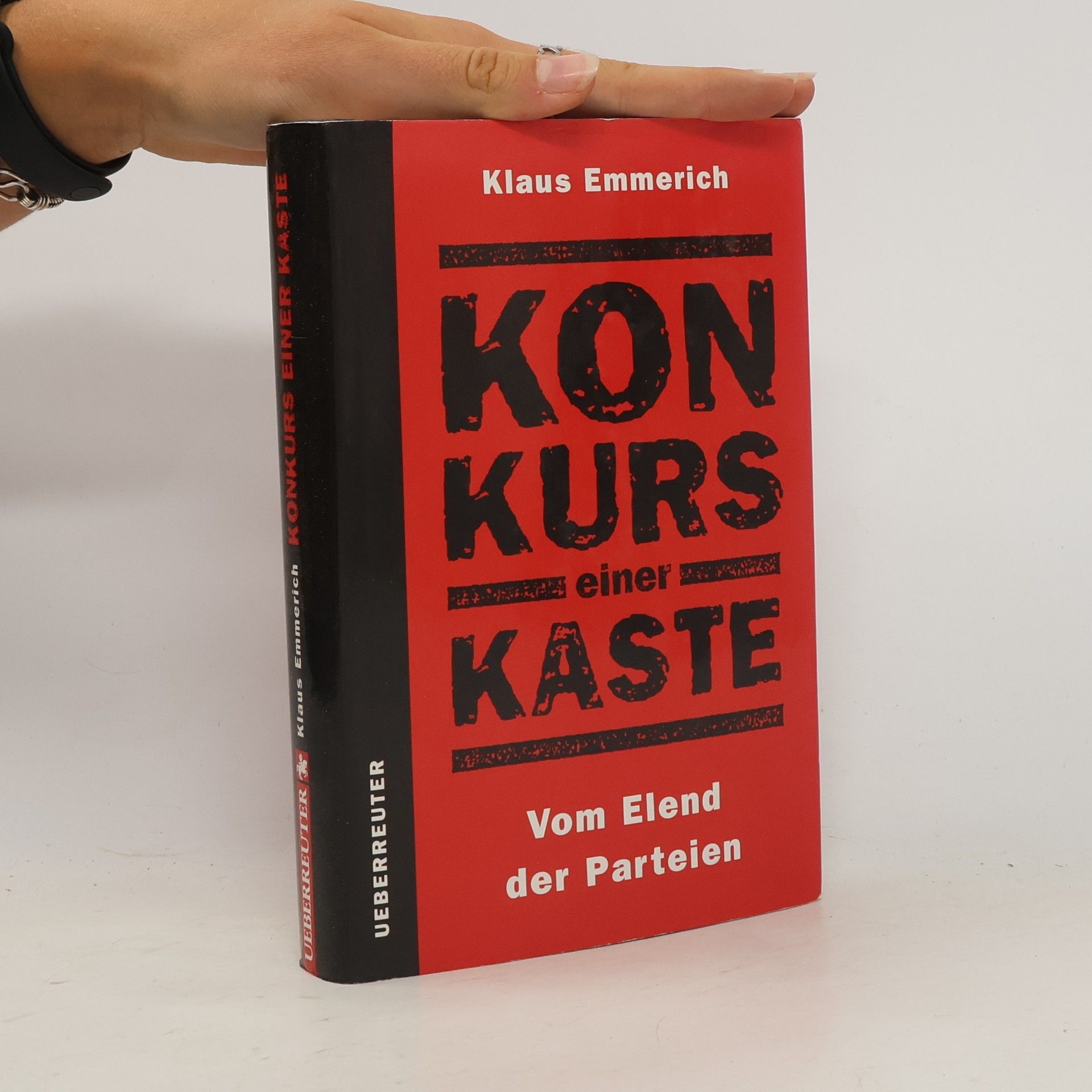 Klaus Emmerich Konkurs einer Kaste