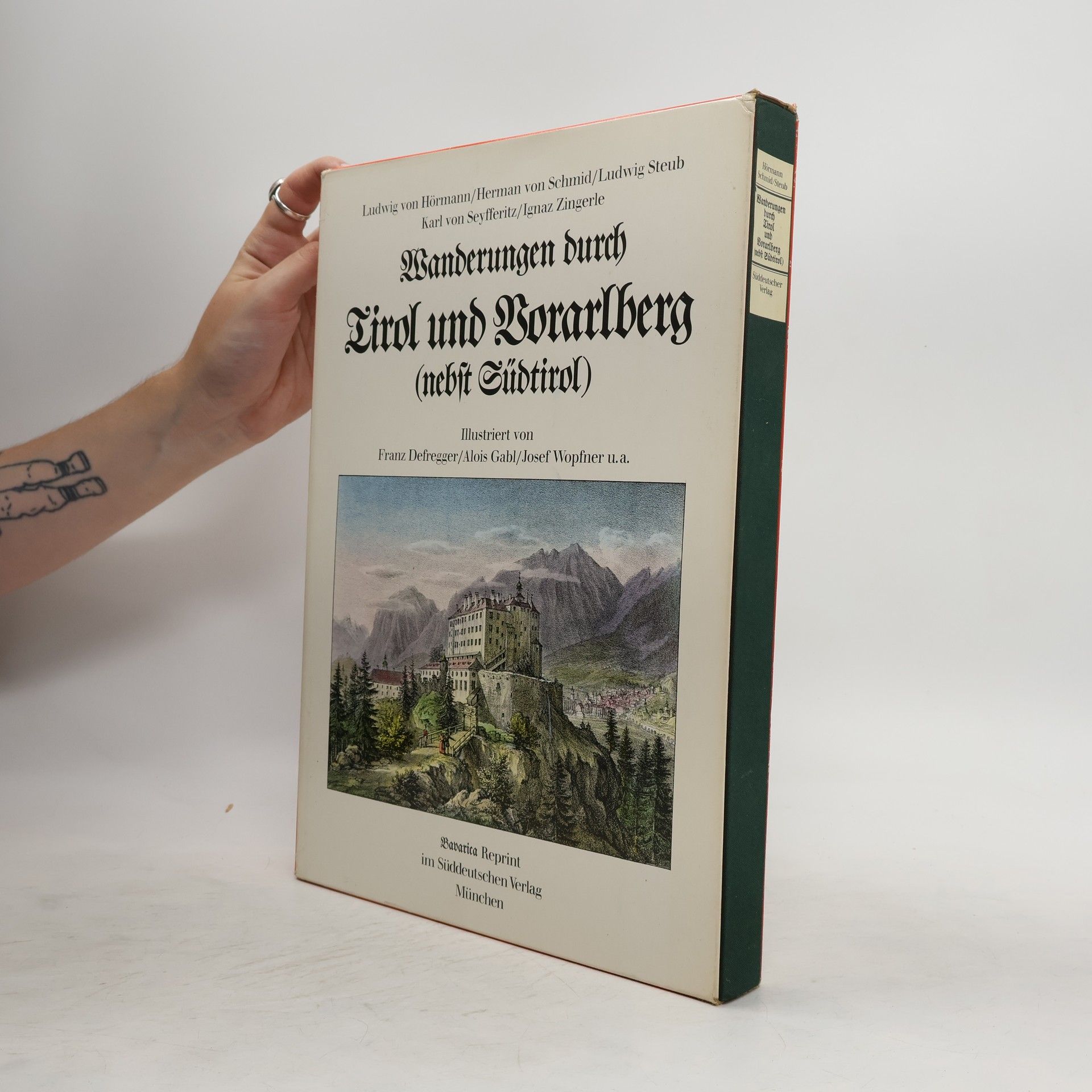 Ludwig Hörmann von Hörbach Wanderungen durch Tirol und Vorarlberg