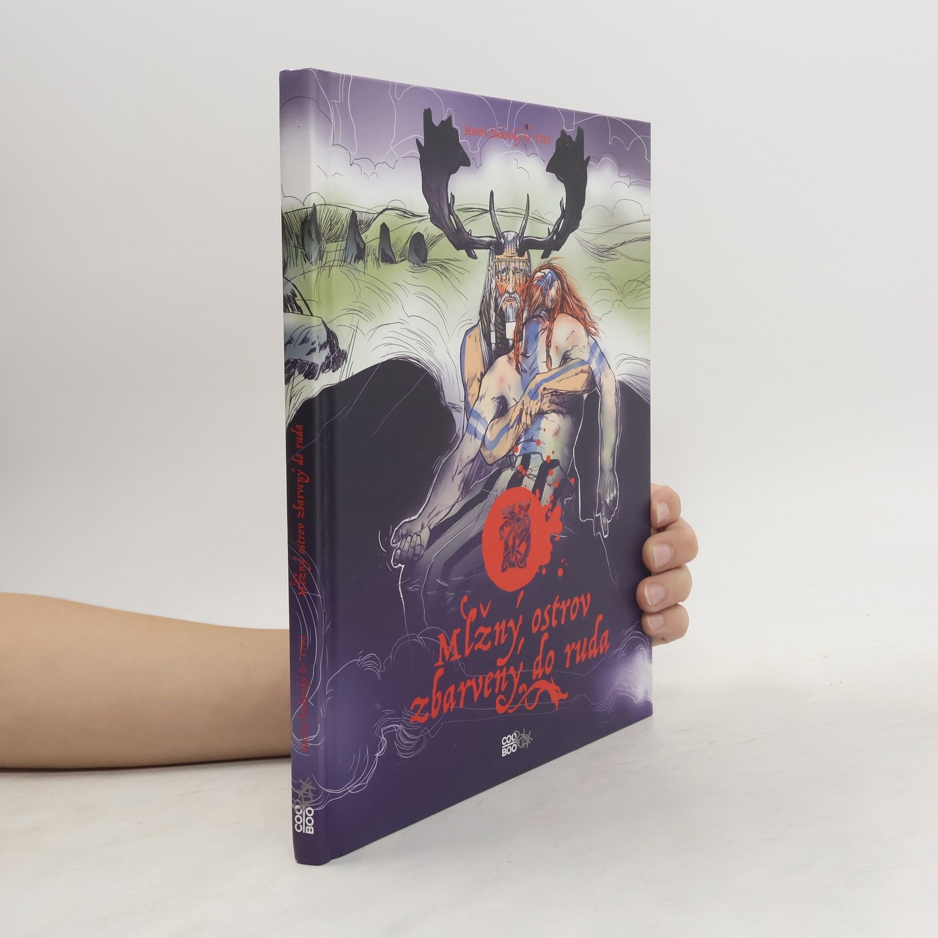 Martin Šinkovský Mlžný ostrov zbarvený do ruda