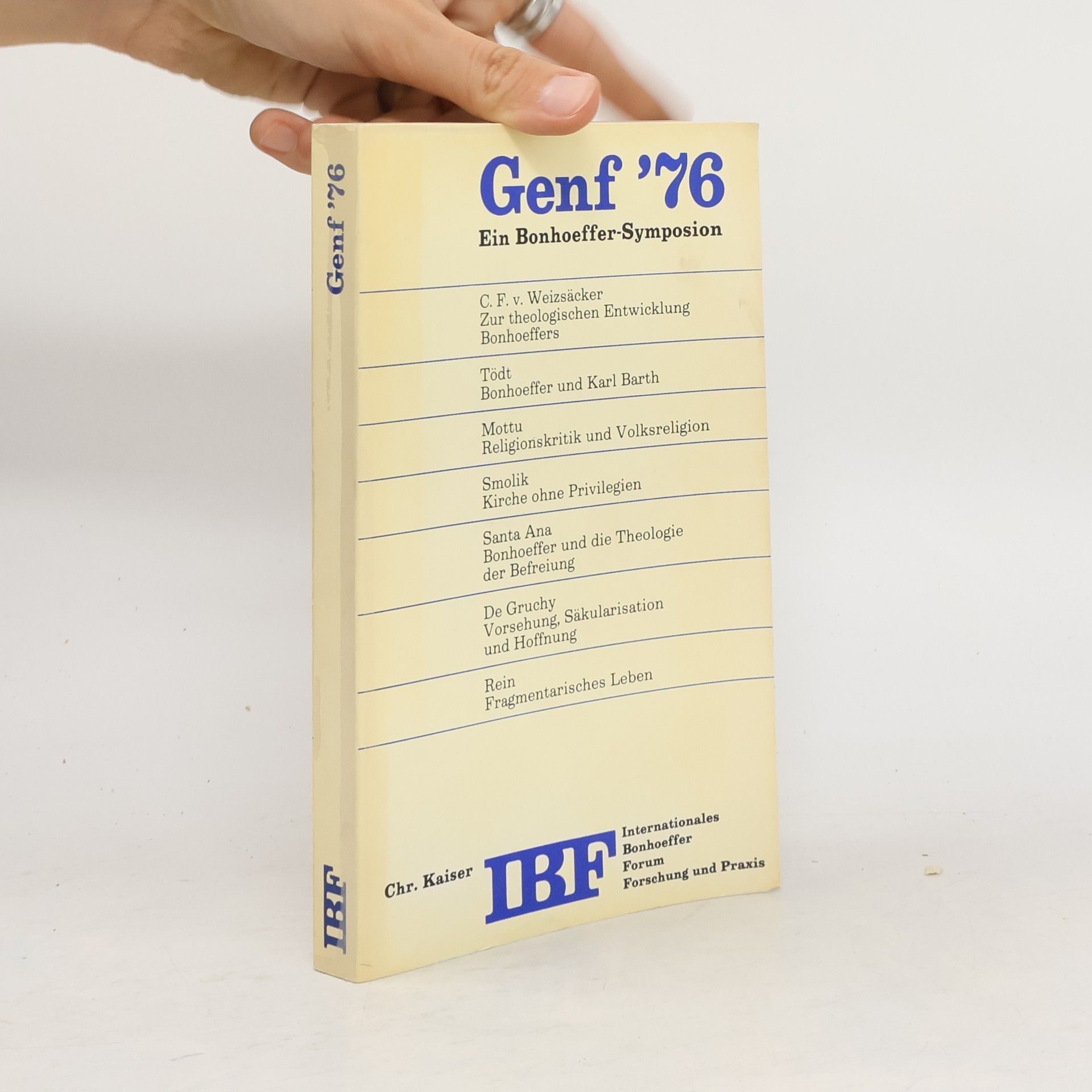 Collectif d'auteurs Genf´76