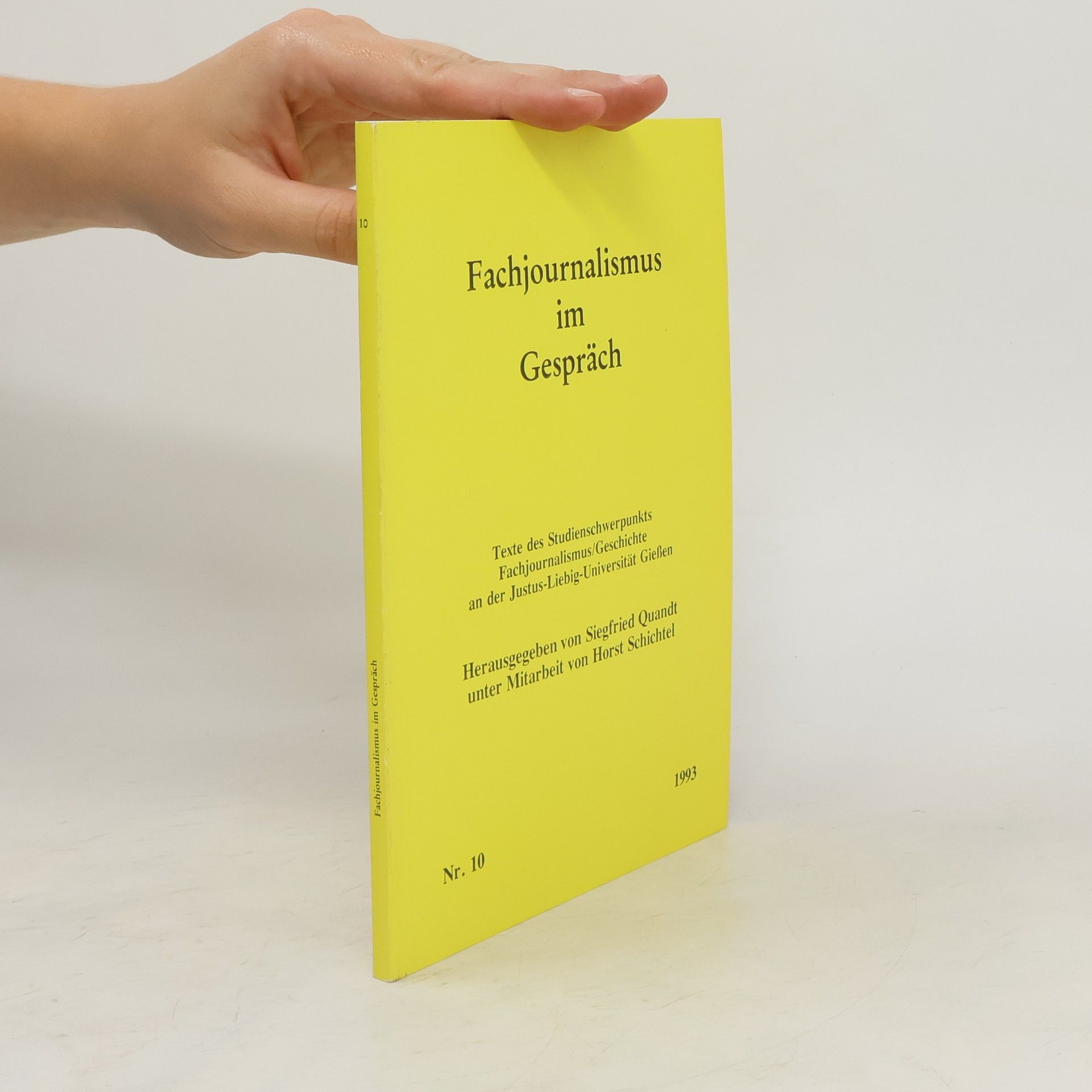 Autorenkollektiv Fachjournalismus im Gespräch 10/1993