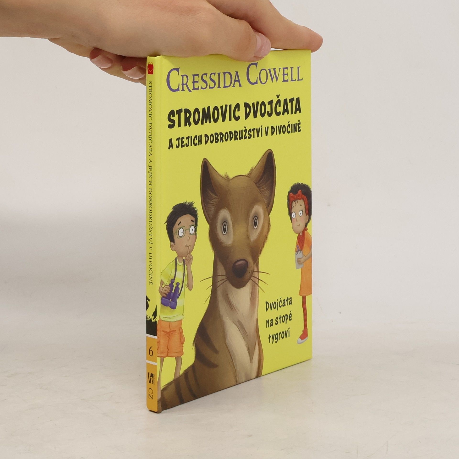 Cressida Cowell Stromovic dvojčata a jejich dobrodružství v divočině. Dvojčata na stopě tygrovi