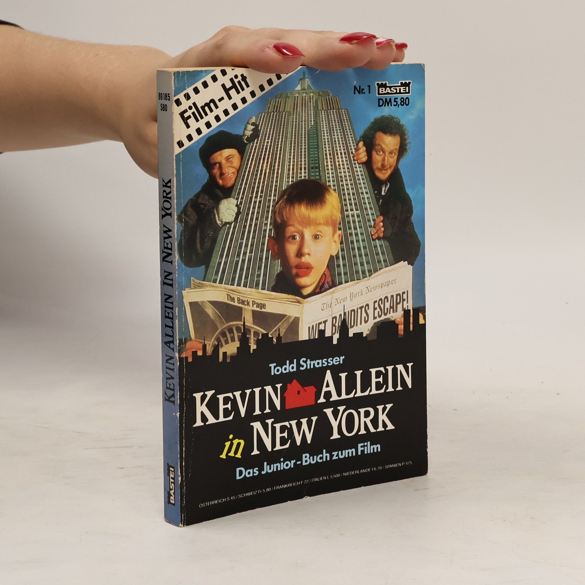 Todd Strasser Kevin allein in New York