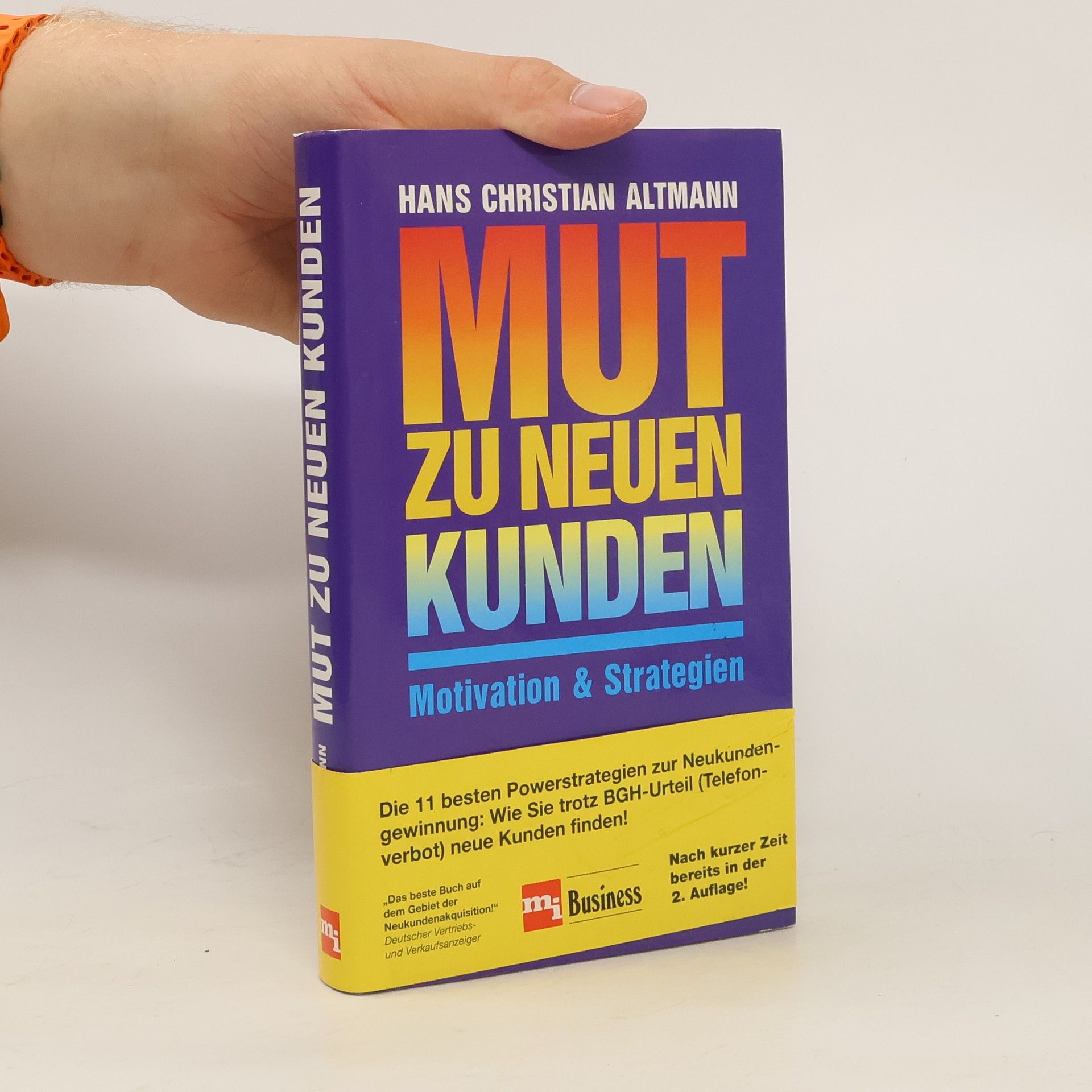 Hans Christian Altmann Mut zu neuen Kunden