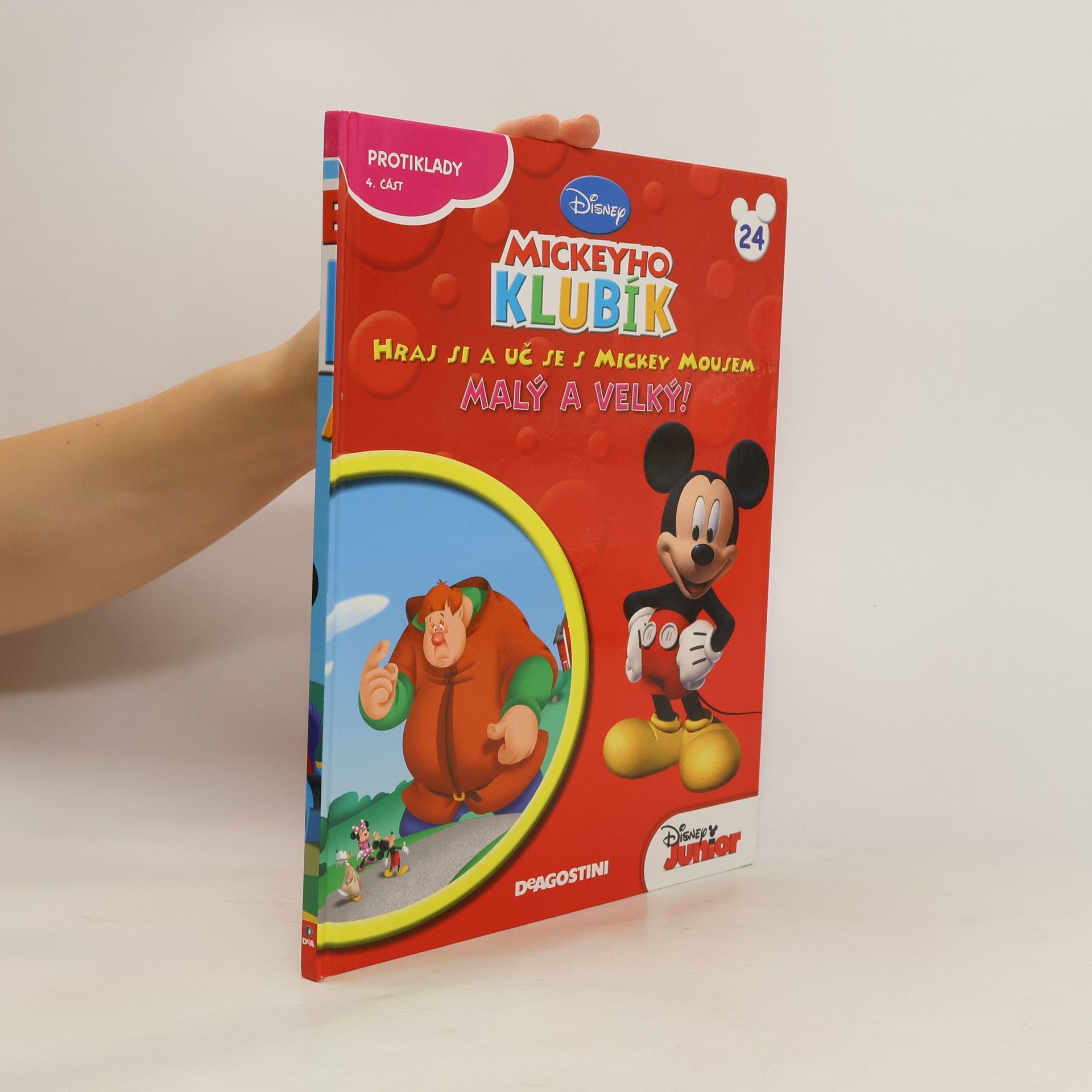 Various authors Hraj si a uč se s Mickey Mousem 24. Malý a velký!