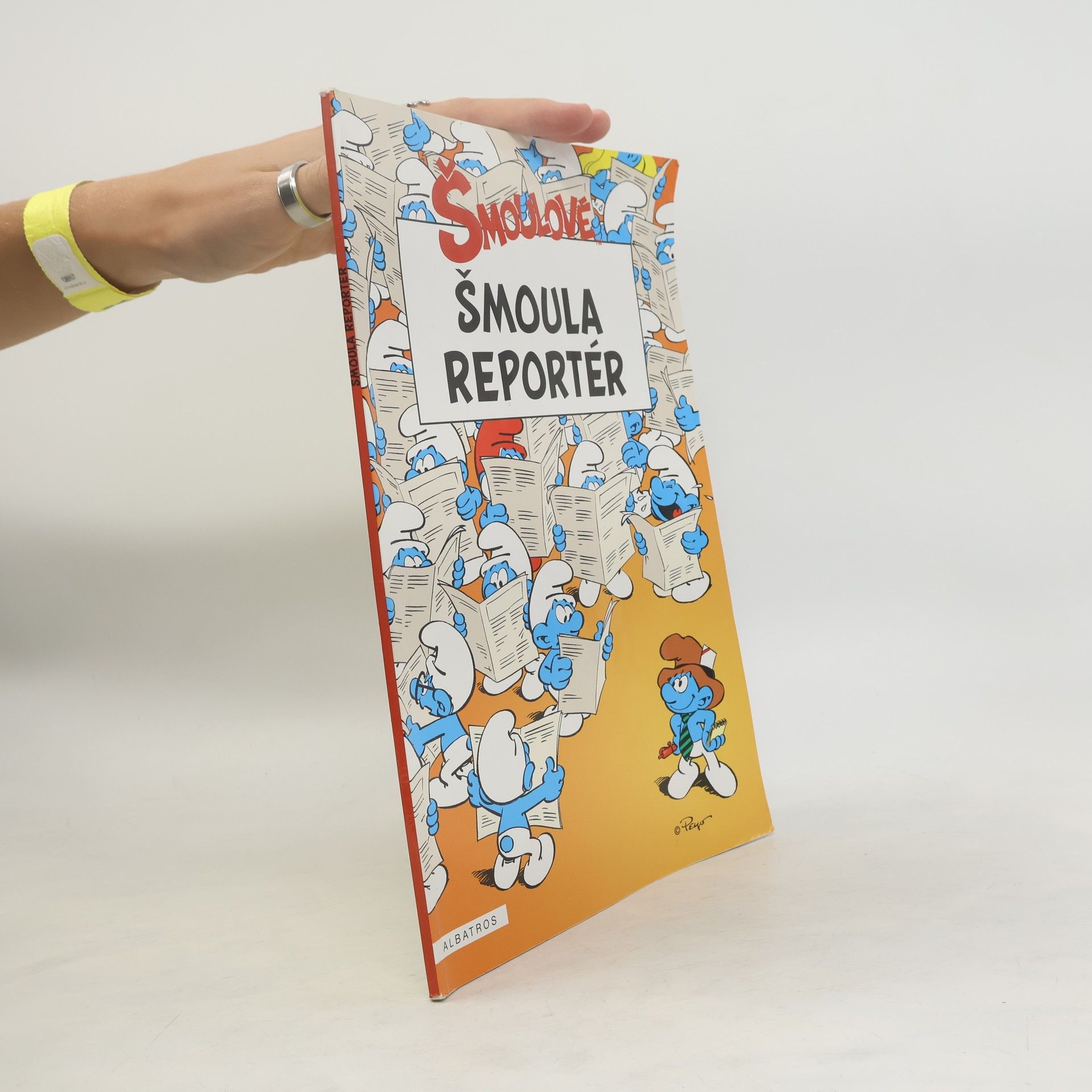 Peyo Šmoula reportér