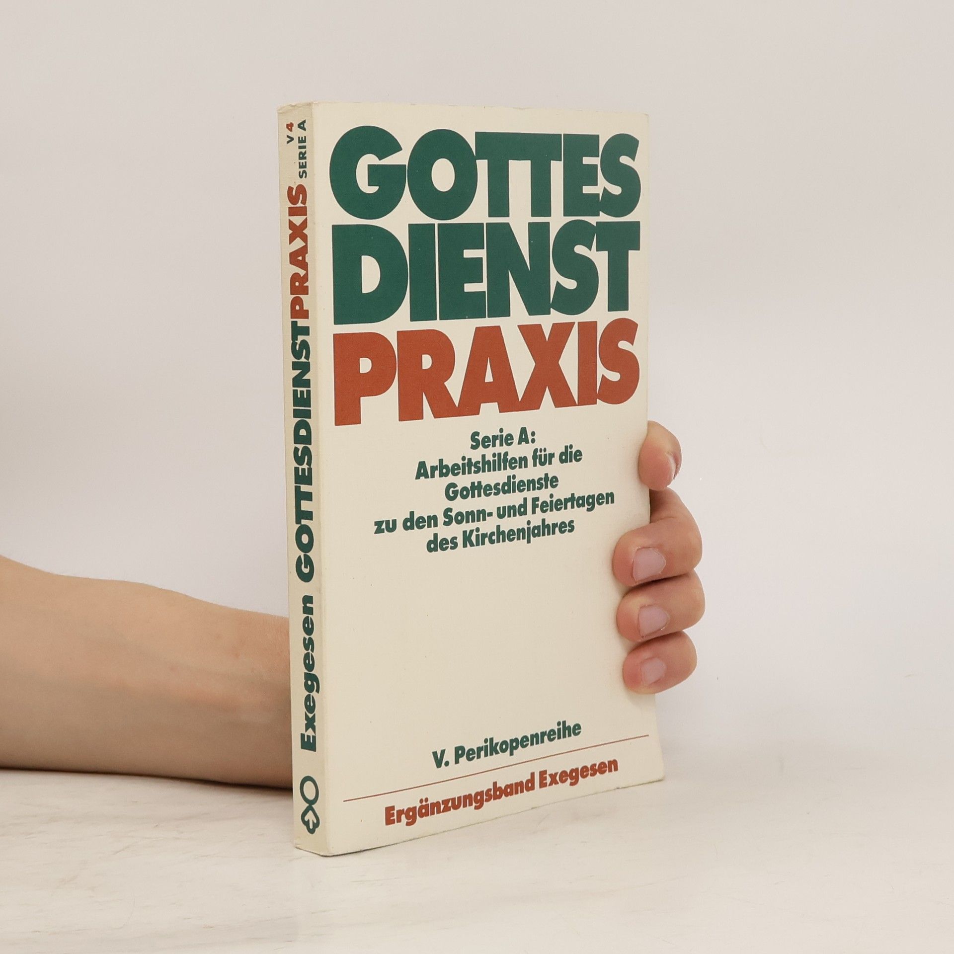 Horst Nitschke GottesdienstPraxis. V. Perikopenreihe