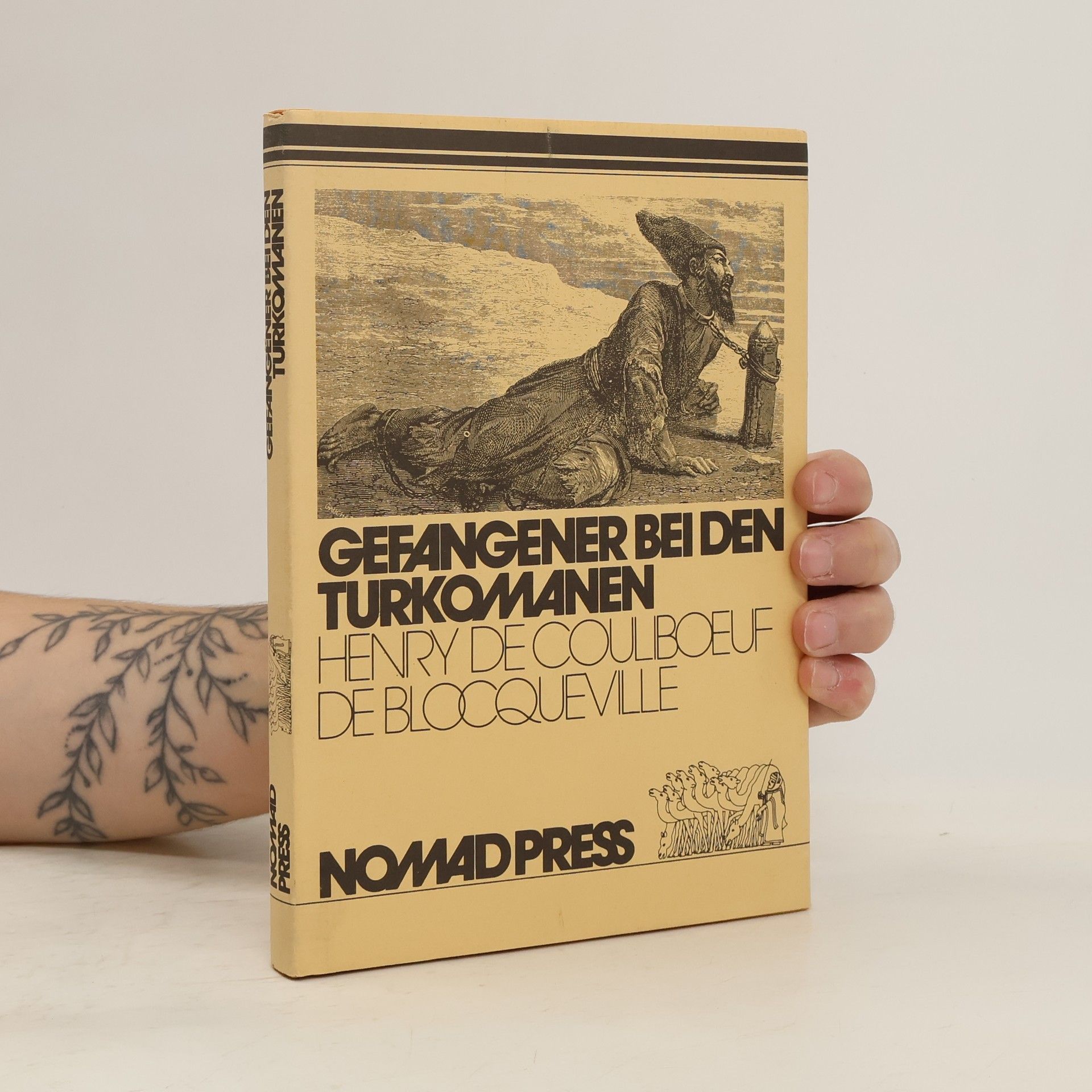 Henri de Blocqueville Gefangener bei den Turkomanen