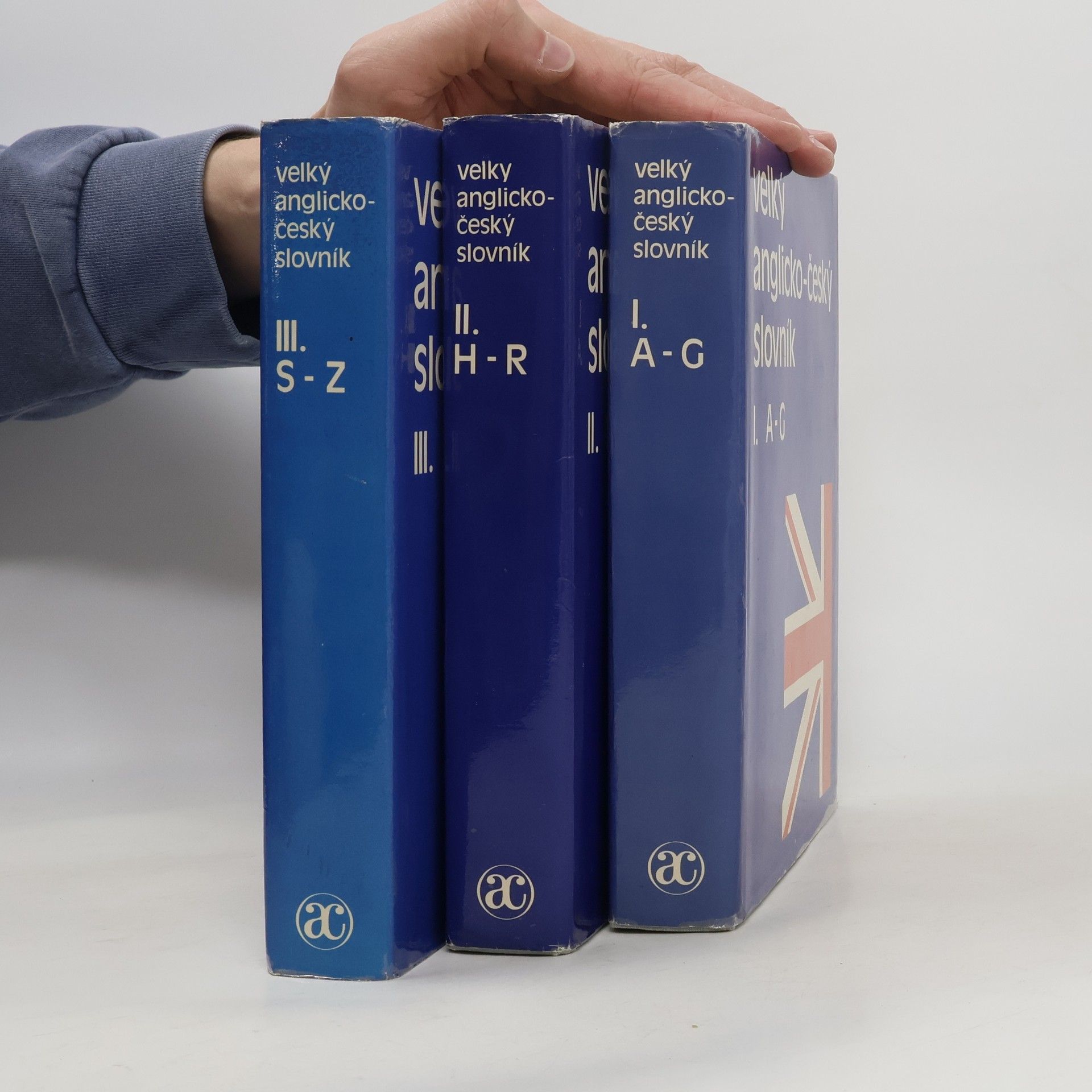 Karel Hais Velký anglicko-český slovník I.-III.