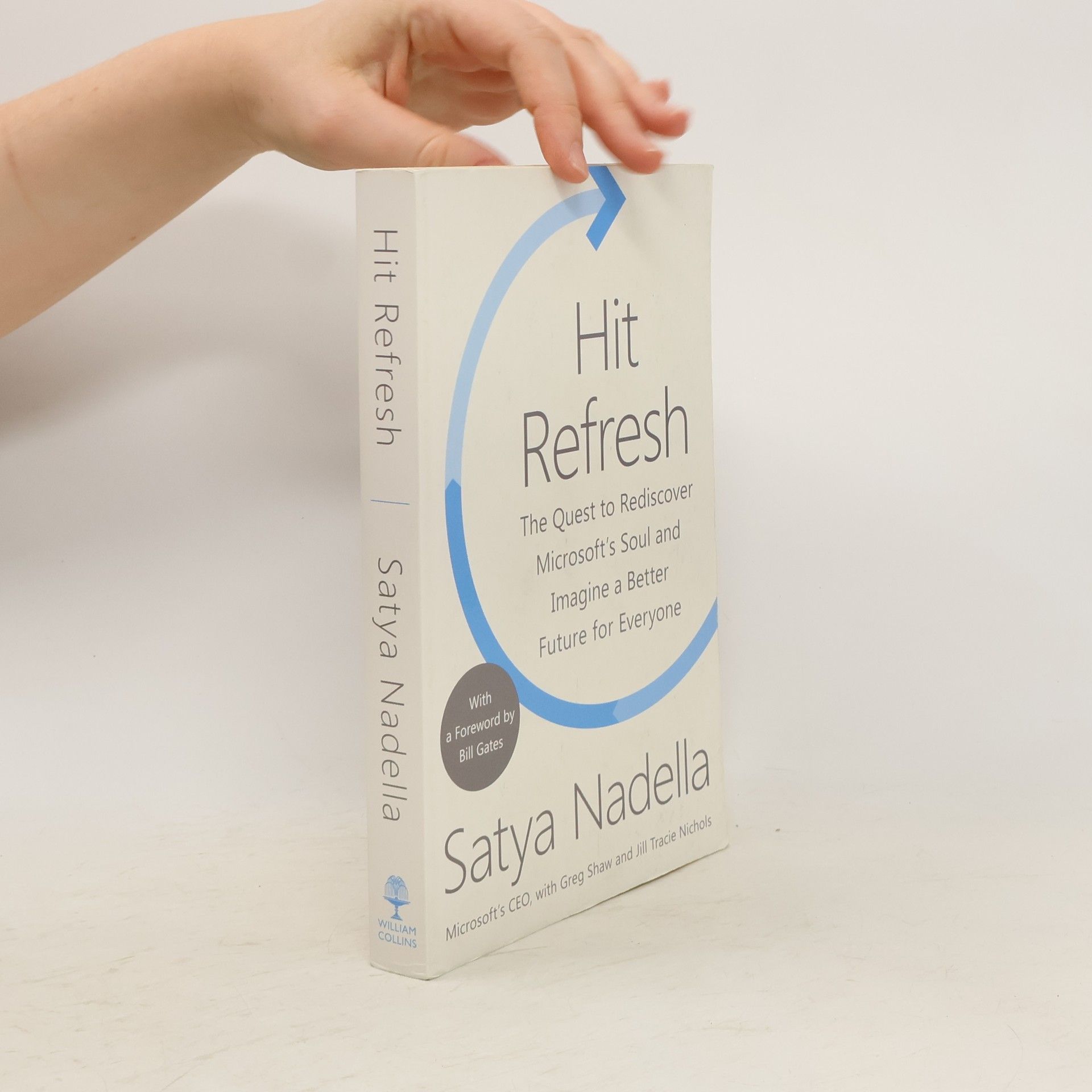 Satya Nadella Hit refresh