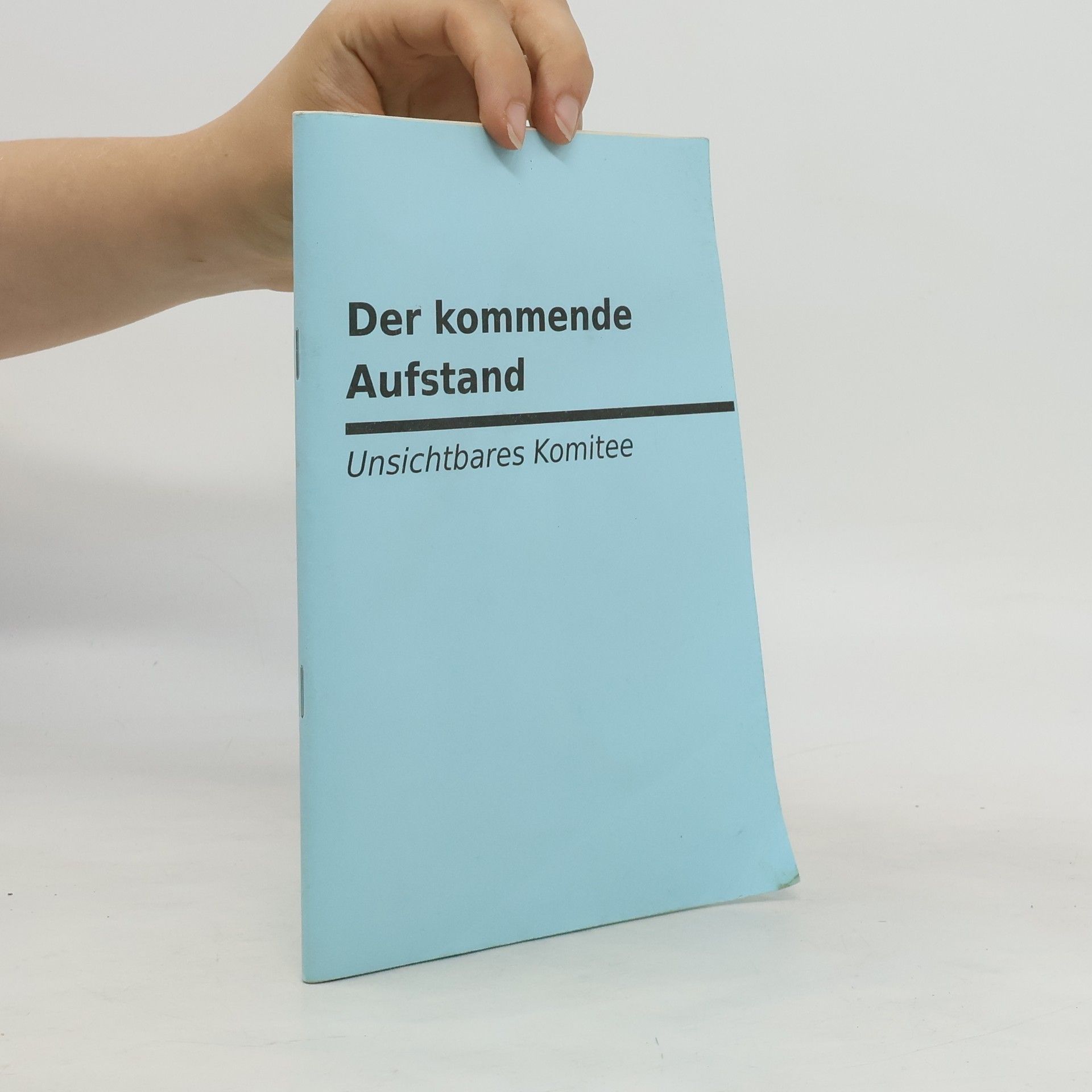 kolektiv Der kommende Aufstand
