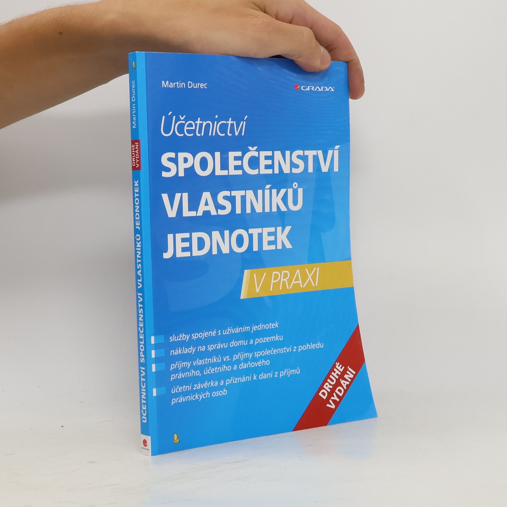 Martin Durec Účetnictví společenství vlastníků jednotek v praxi